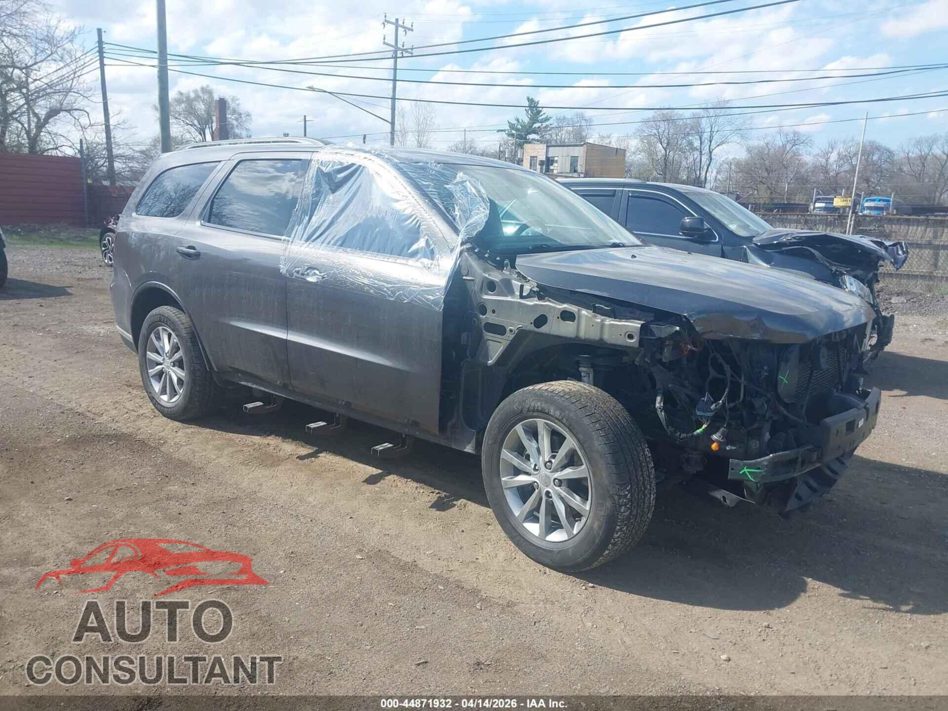 DODGE DURANGO 2017 - 1C4RDJAG7HC883912