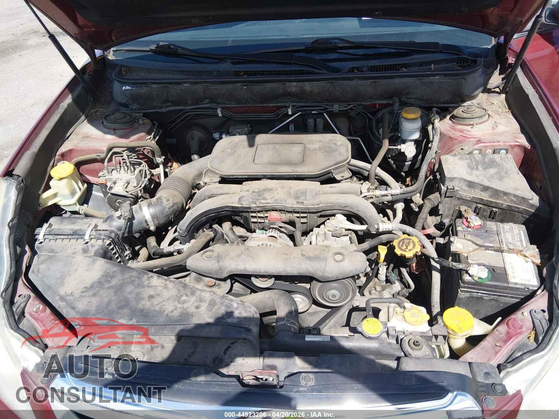 SUBARU OUTBACK 2012 - 4S4BRBAC3C3206043