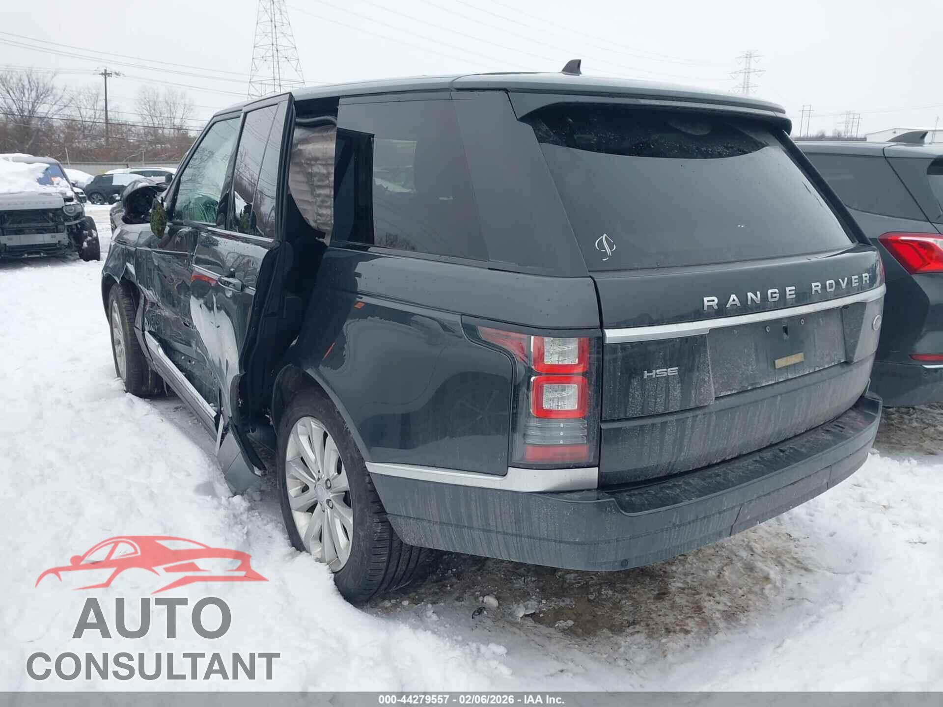 LAND ROVER RANGE ROVER 2016 - SALGS2PF0GA313299