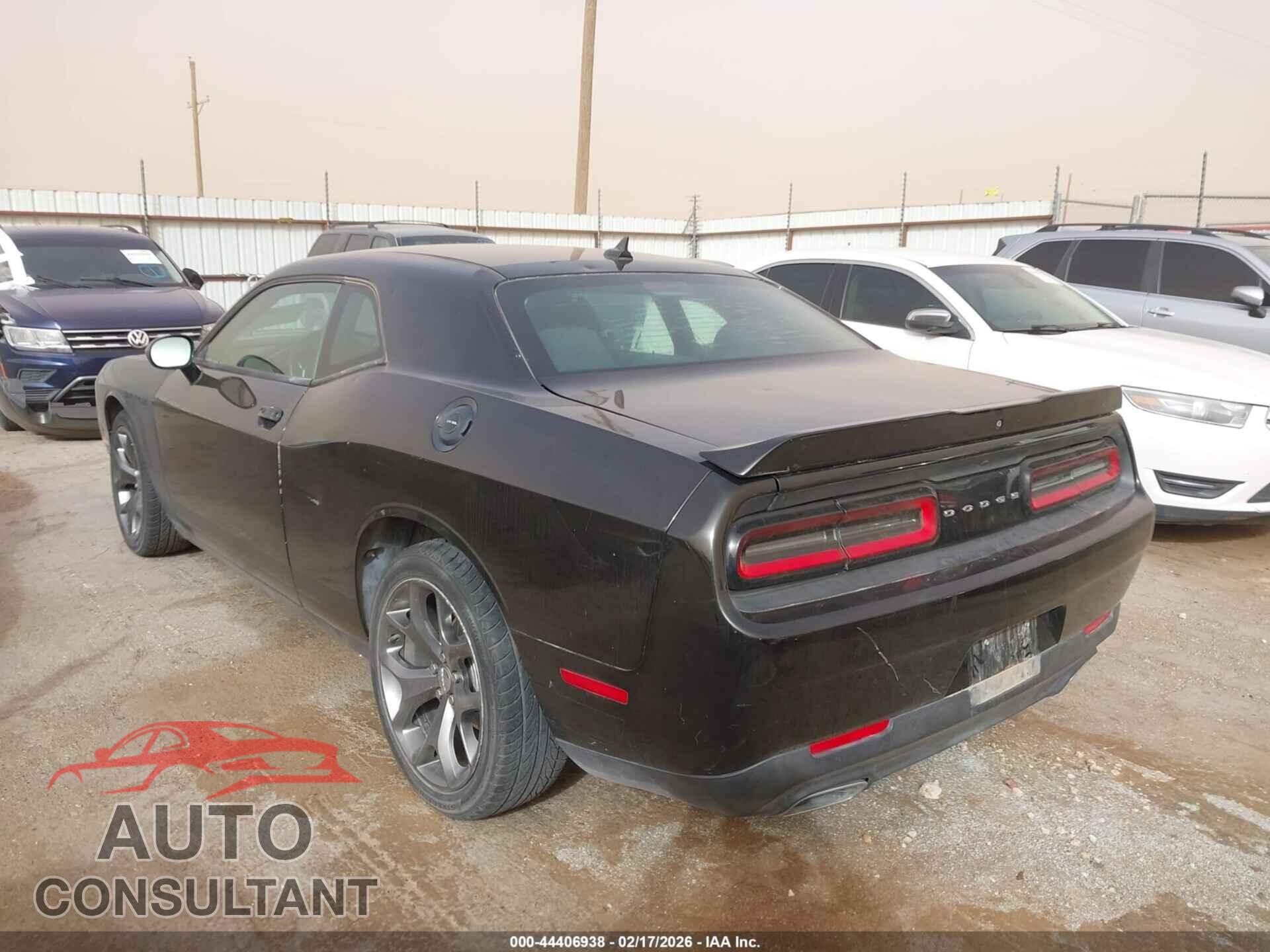 DODGE CHALLENGER 2016 - 2C3CDZAG3GH329755