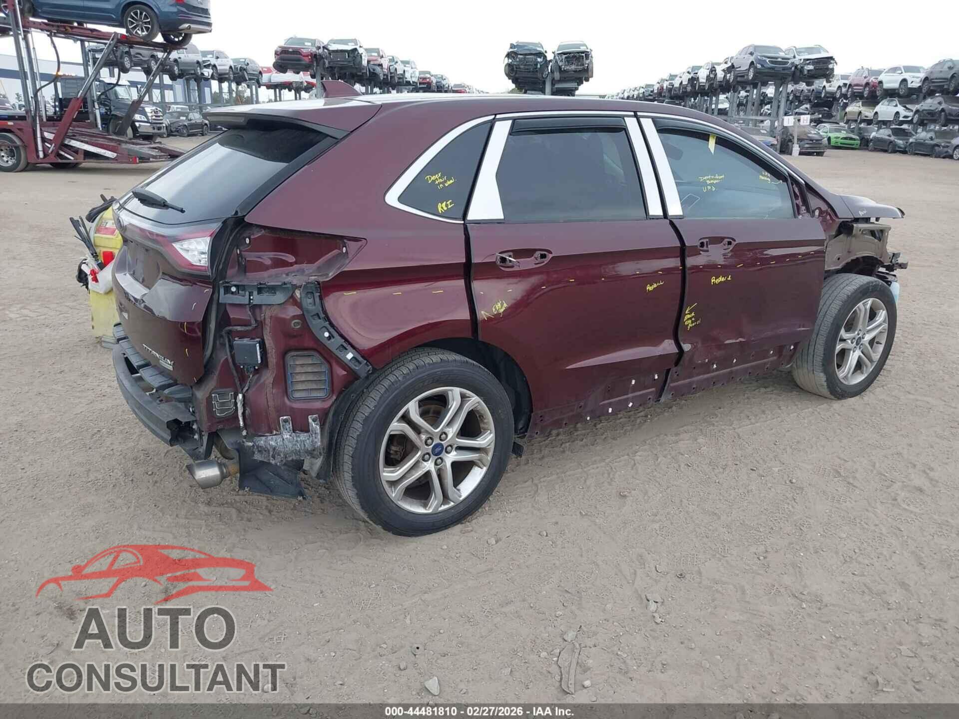 FORD EDGE 2017 - 2FMPK3K93HBB78030