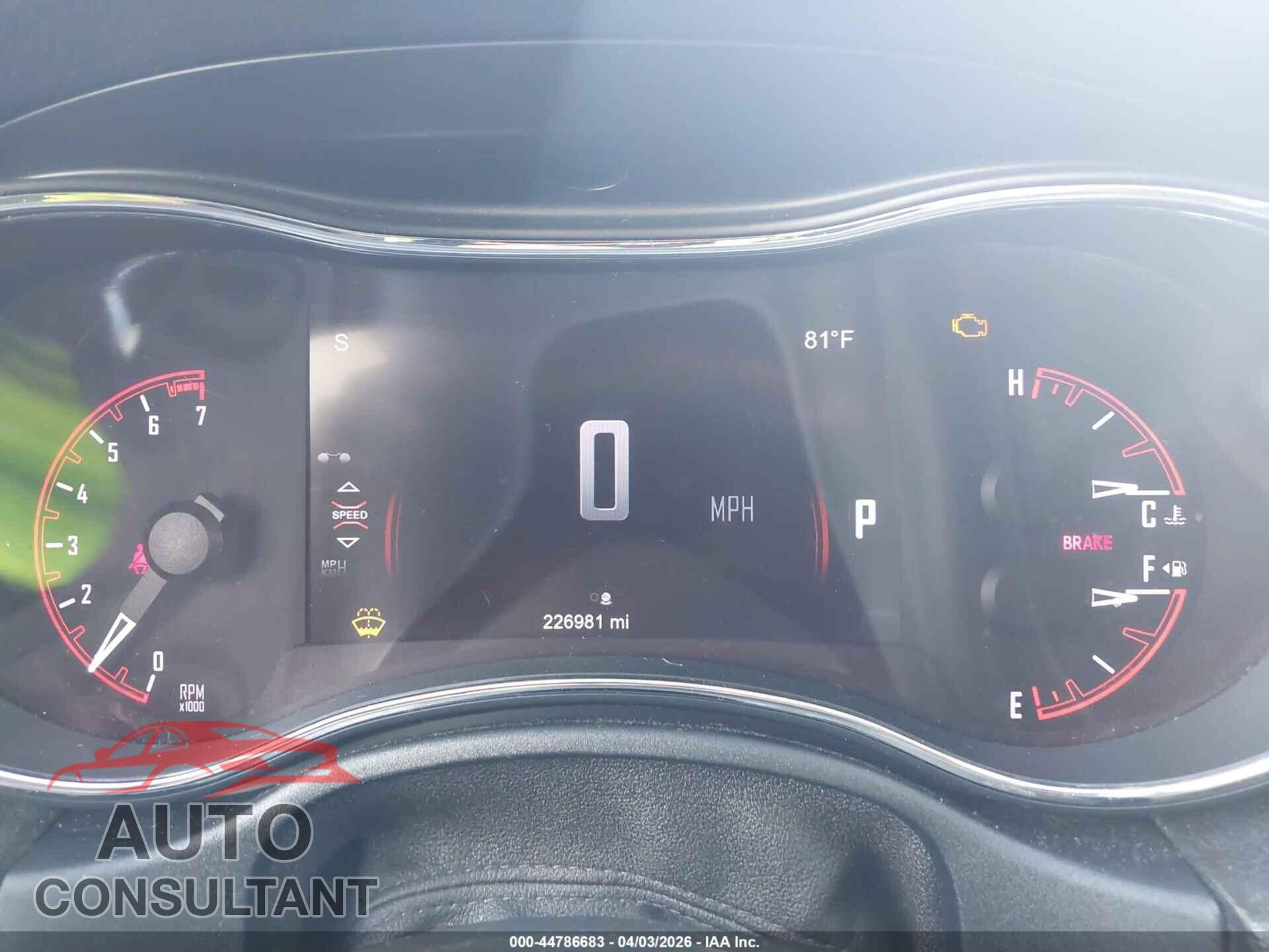 DODGE DURANGO 2014 - 1C4RDJDG6EC481628