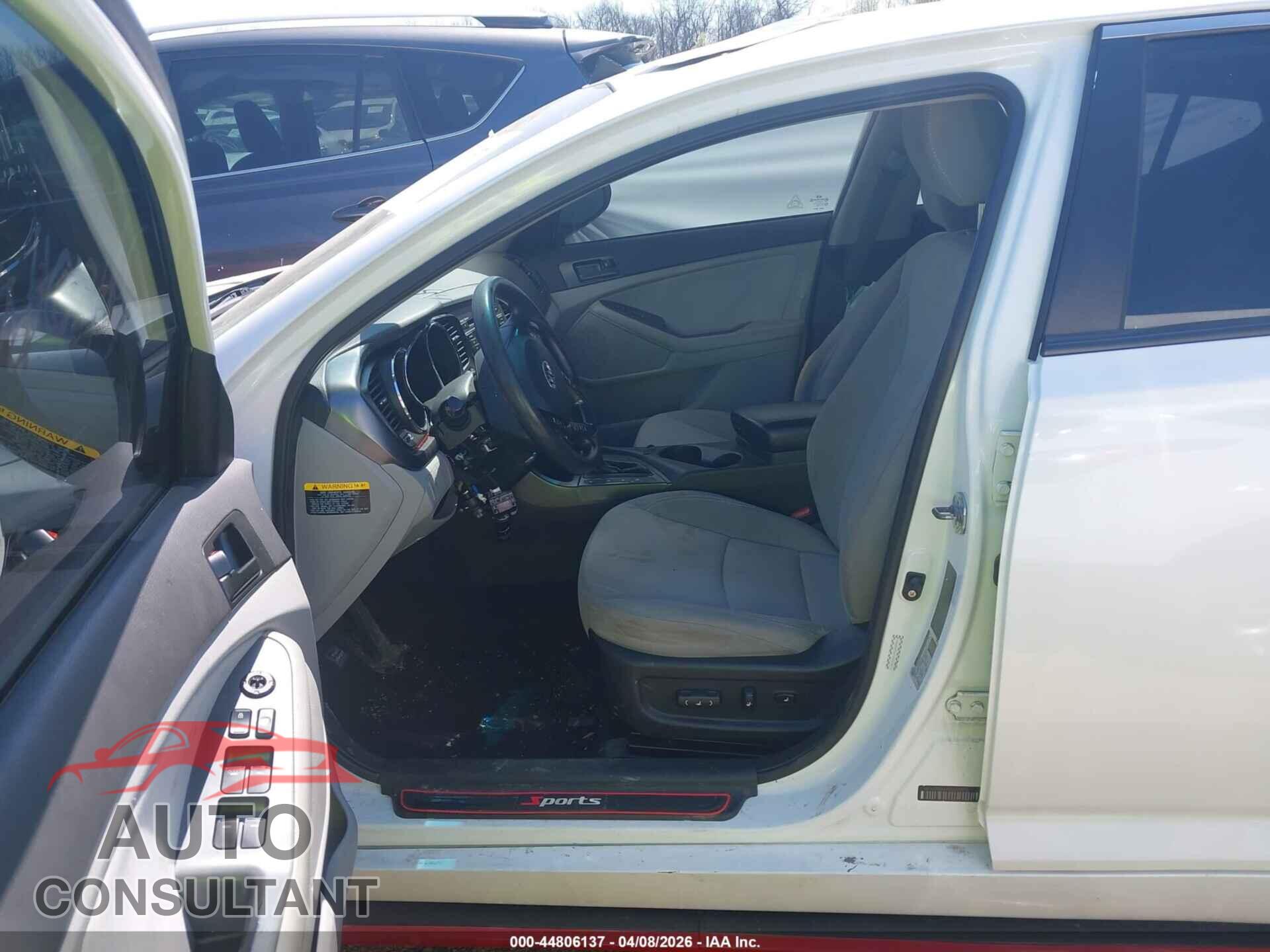 KIA OPTIMA 2013 - KNAGM4A76D5345982