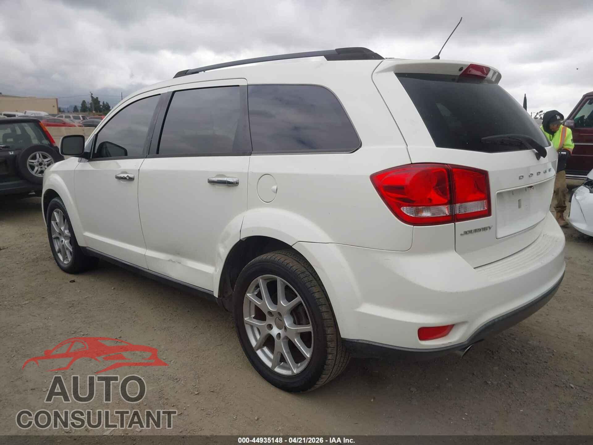 DODGE JOURNEY 2012 - 3C4PDCBG2CT150553