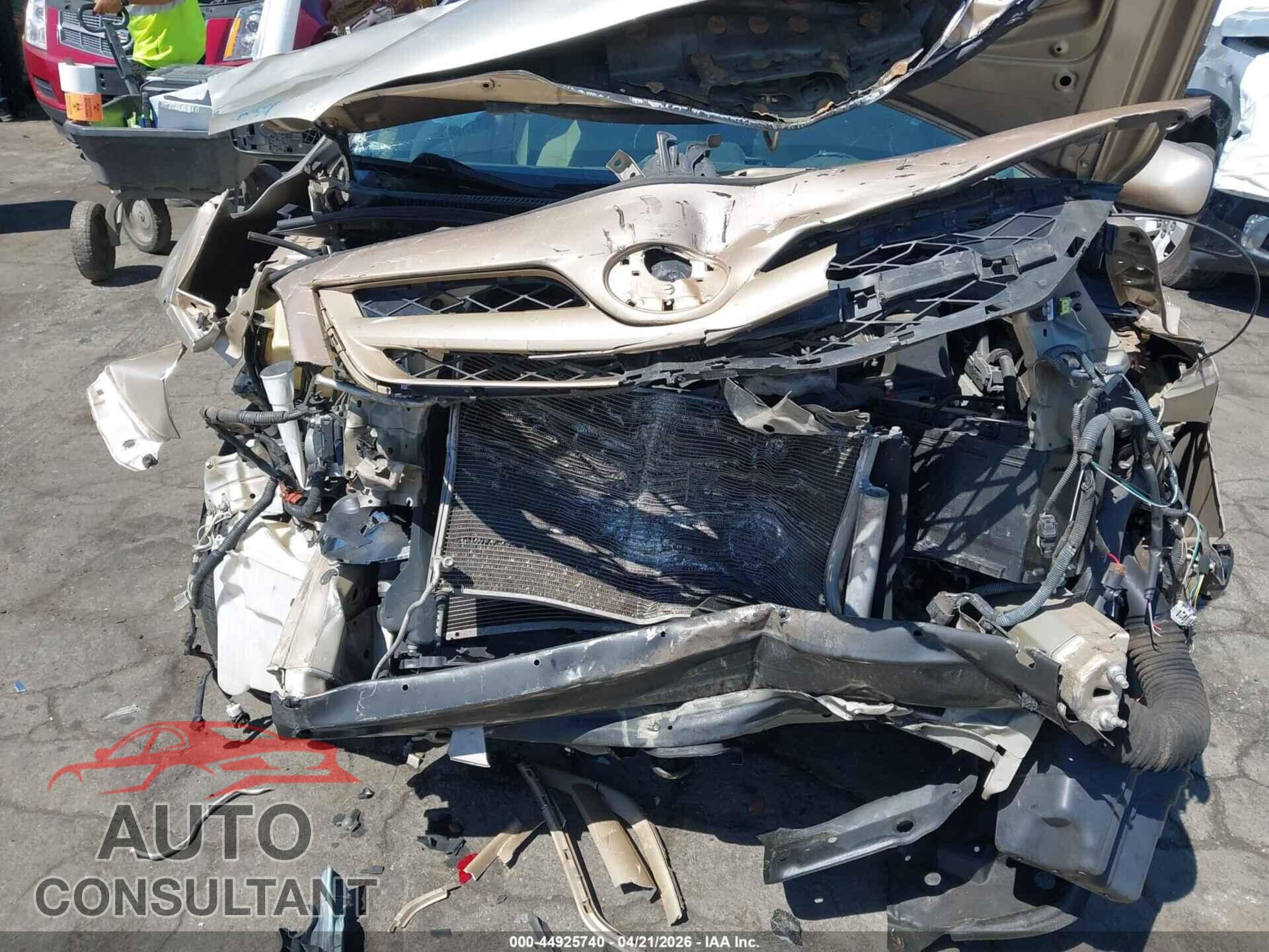TOYOTA COROLLA 2012 - 5YFBU4EE2CP014887