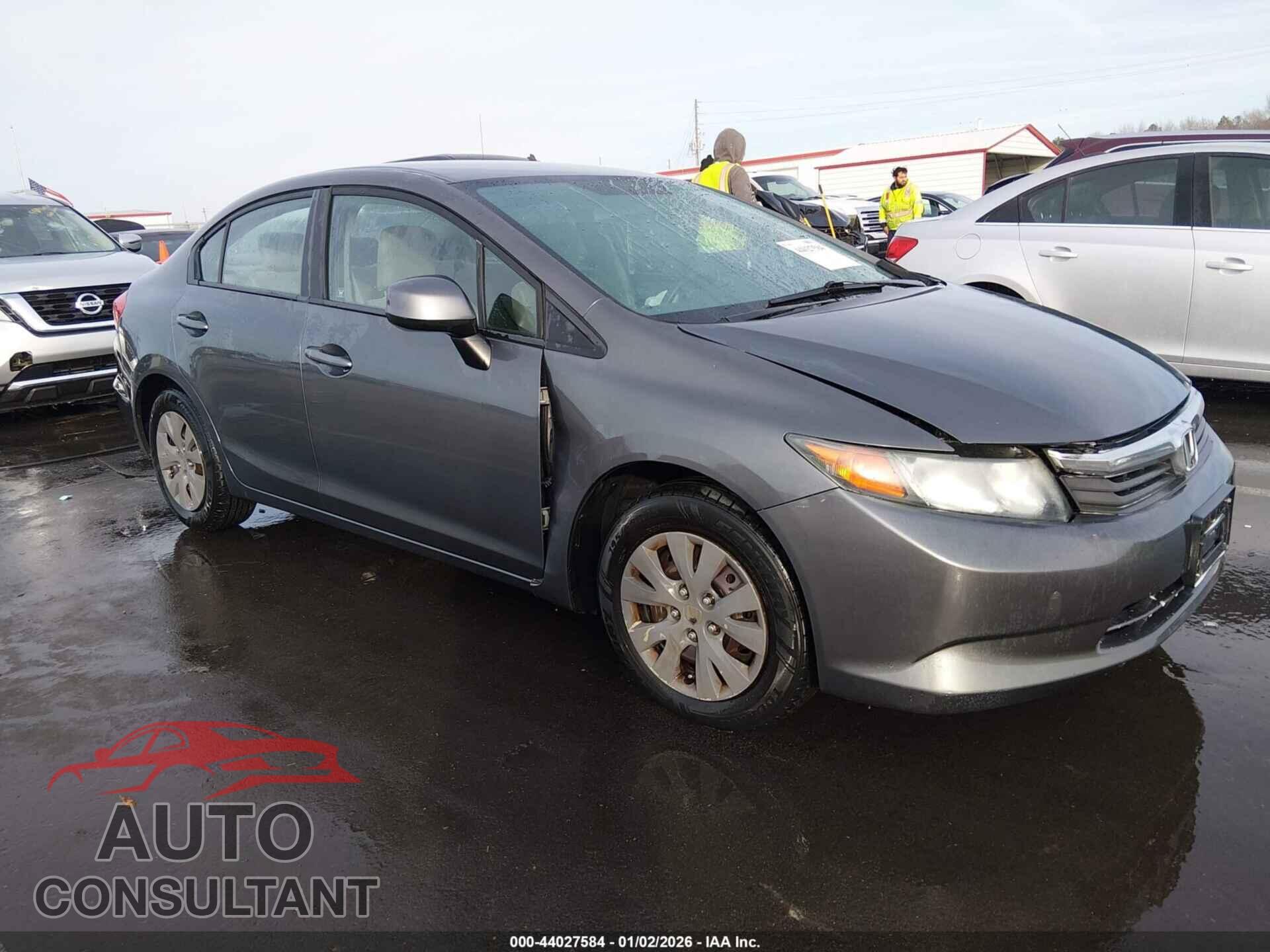 HONDA CIVIC 2012 - 19XFB2F5XCE346314