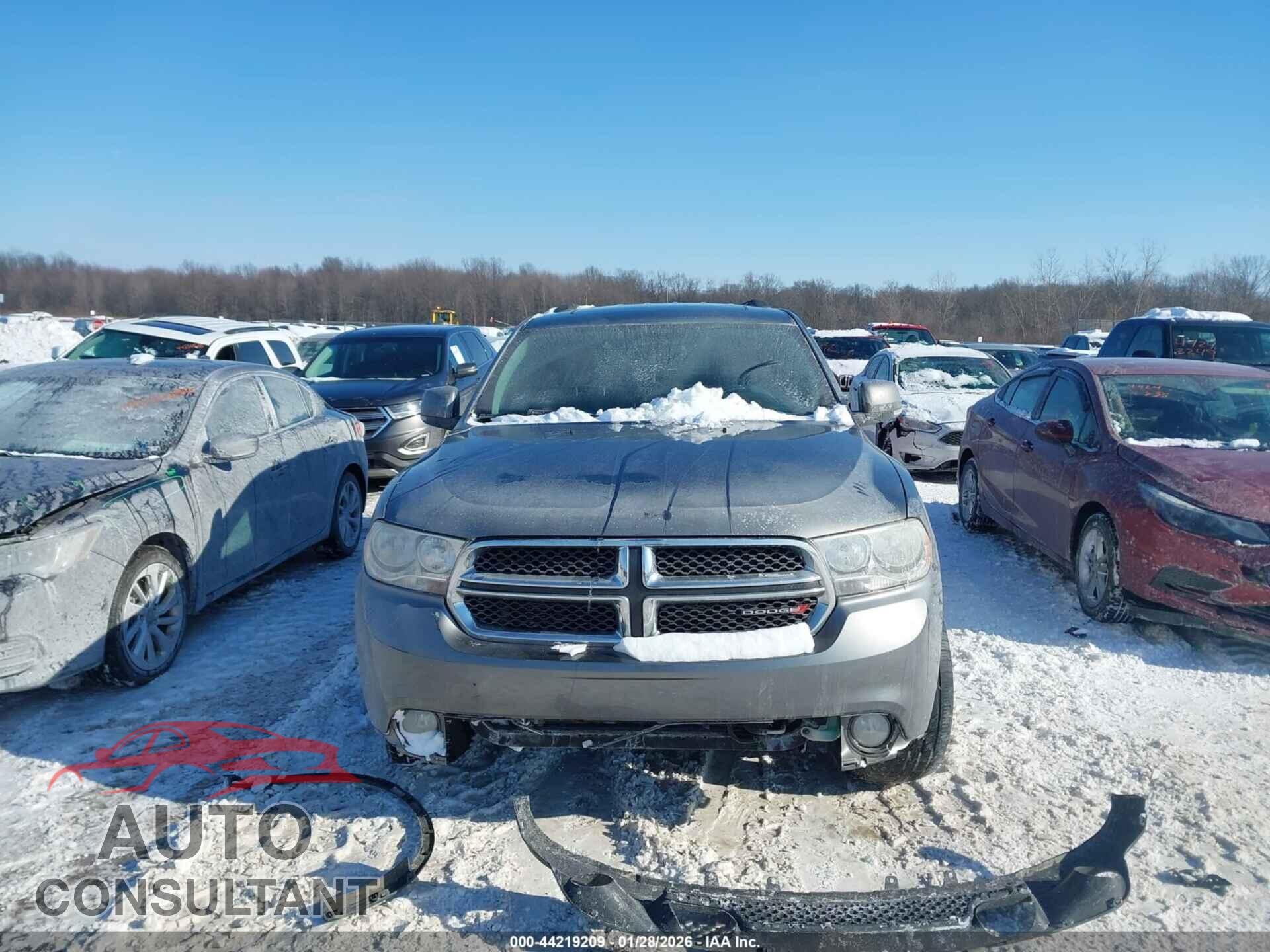 DODGE DURANGO 2012 - 1C4SDJDT4CC322991