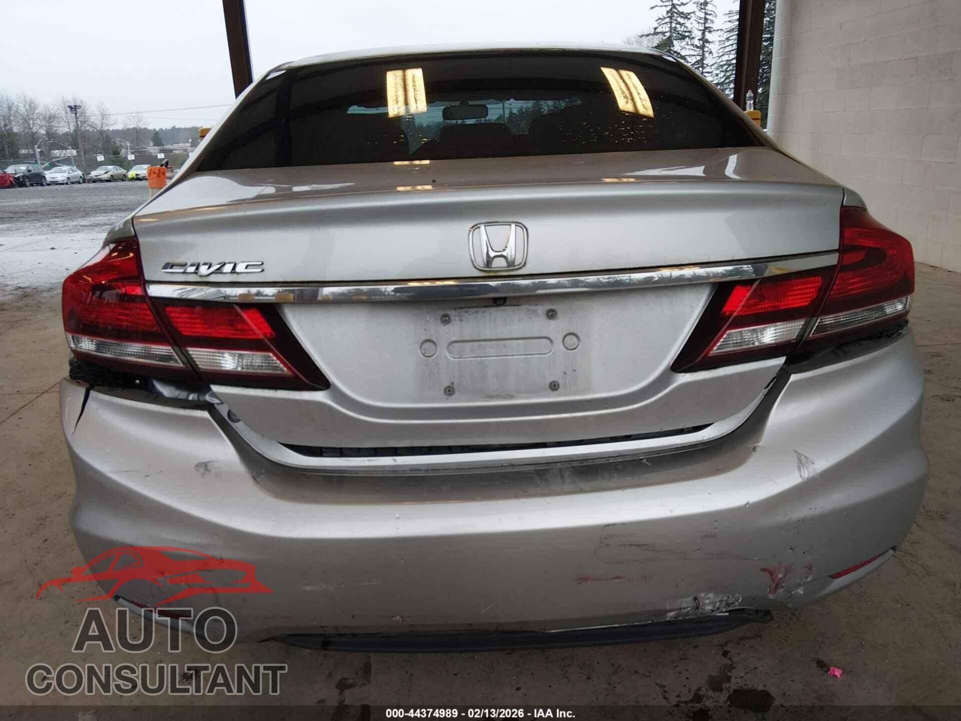 HONDA CIVIC 2013 - 19XFB2F56DE258698