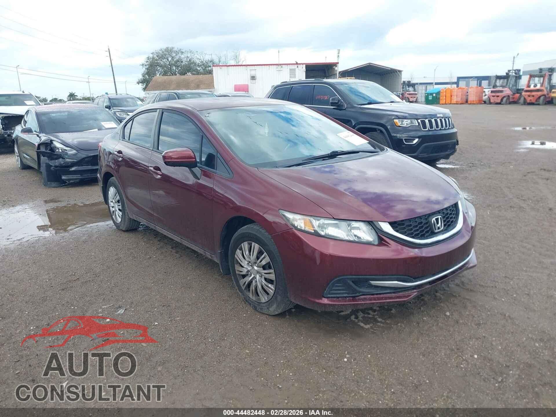 HONDA CIVIC 2015 - 19XFB2F53FE115193