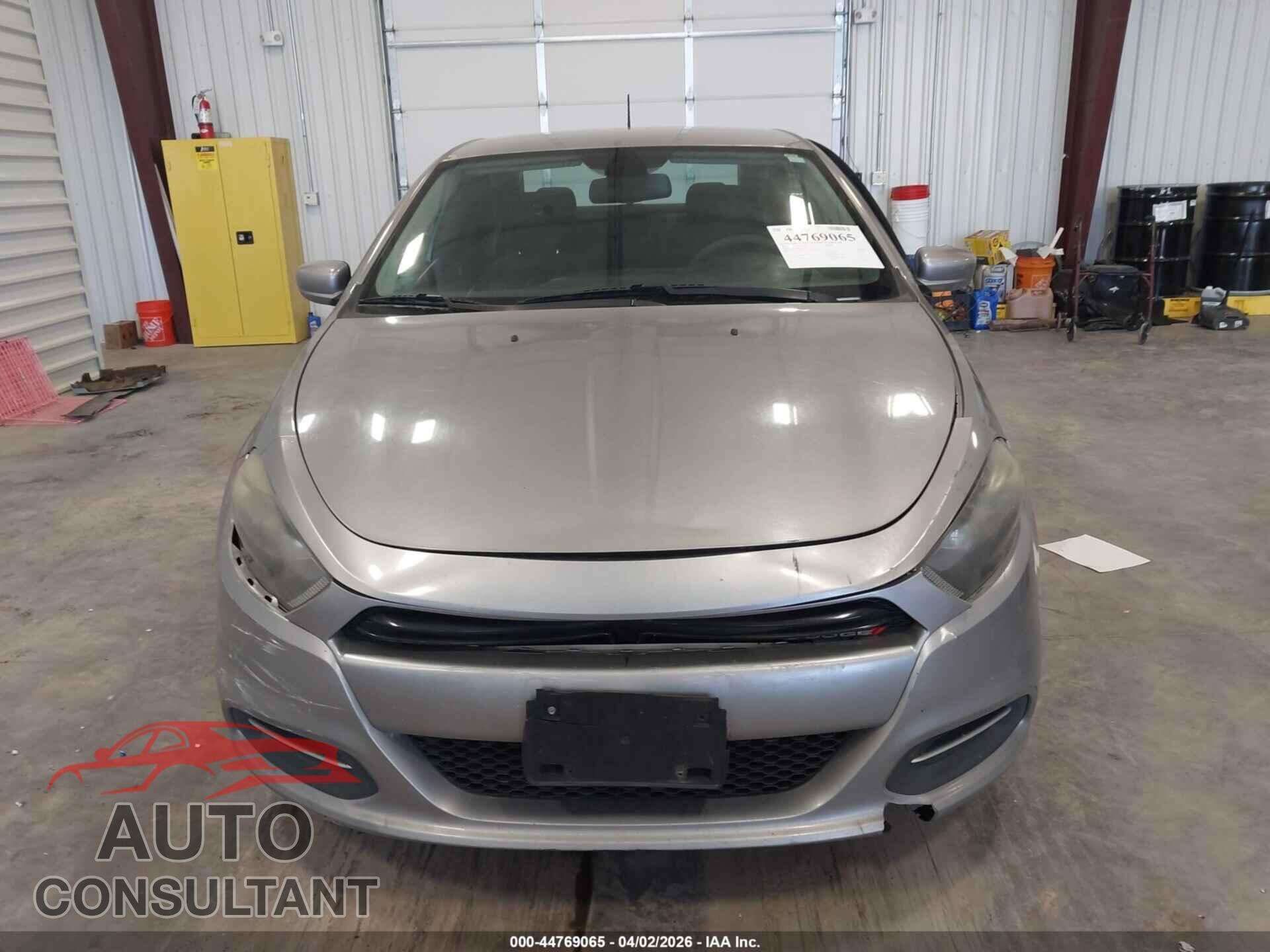DODGE DART 2016 - 1C3CDFBB4GD550862