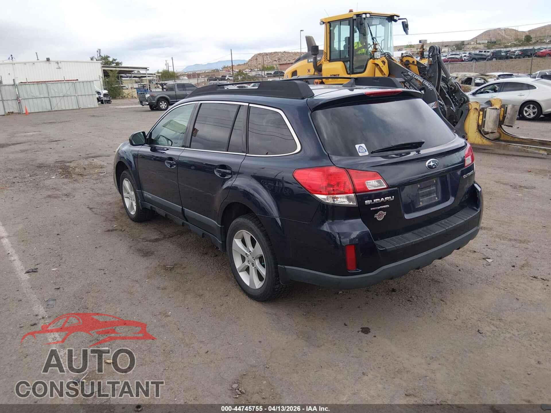 SUBARU OUTBACK 2014 - 4S4BRCCC0E3258929