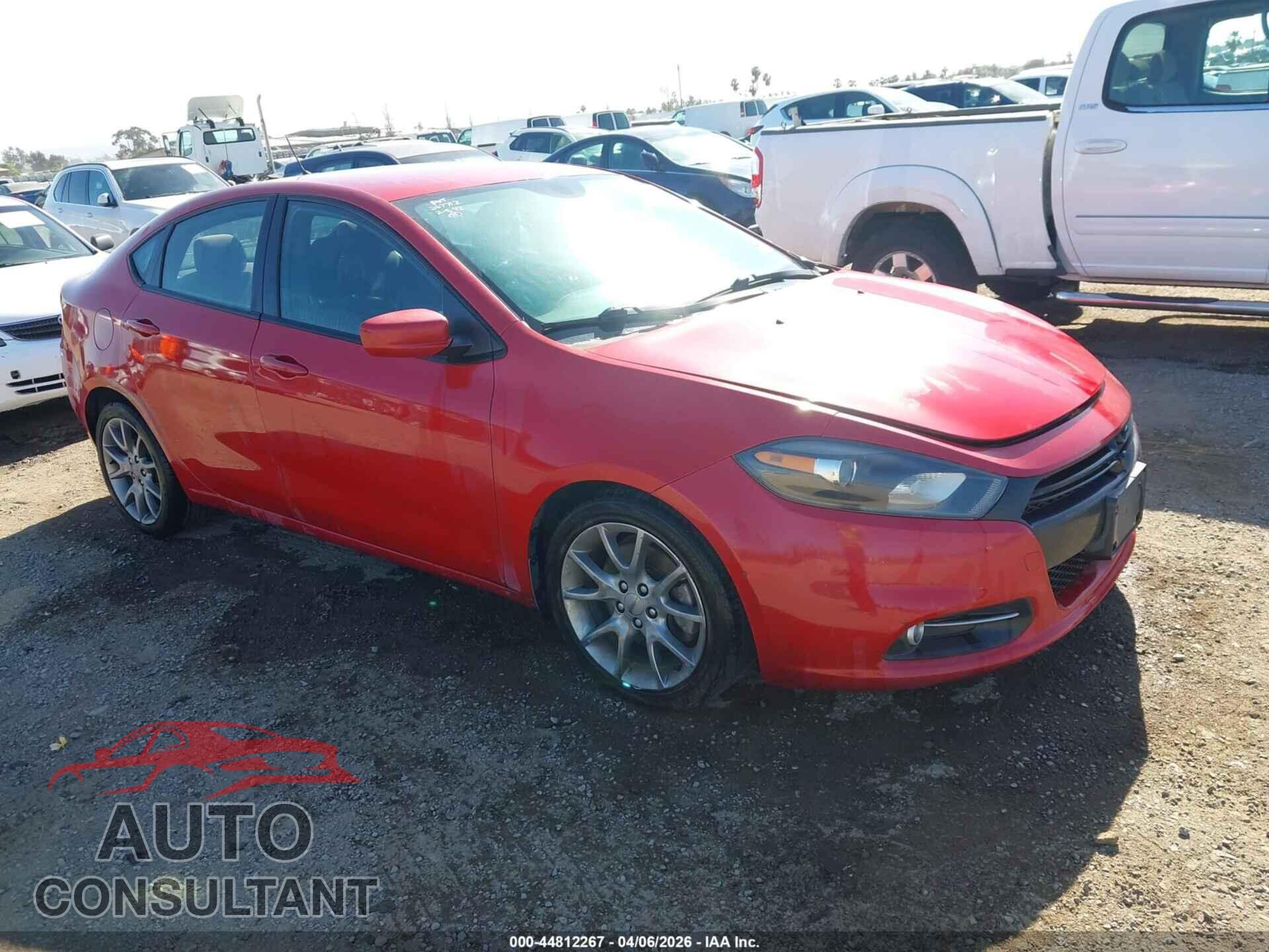 DODGE DART 2014 - 1C3CDFBB2ED747204