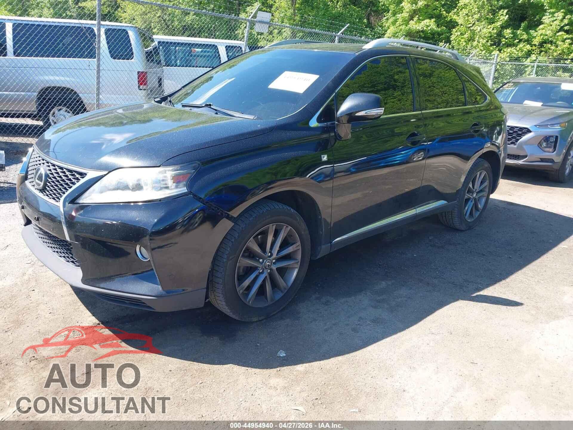 LEXUS RX 350 2013 - 2T2BK1BA8DC216815