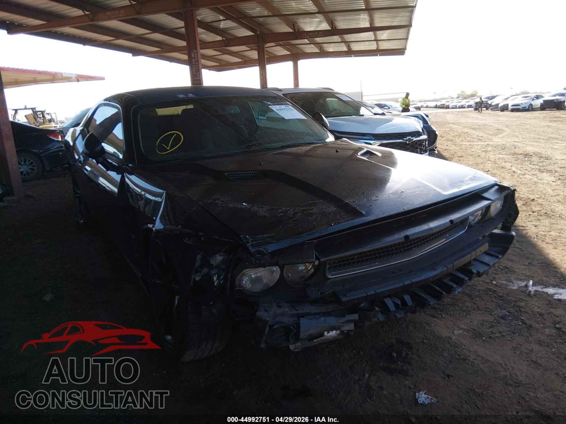 DODGE CHALLENGER 2012 - 2C3CDYAG1CH121068