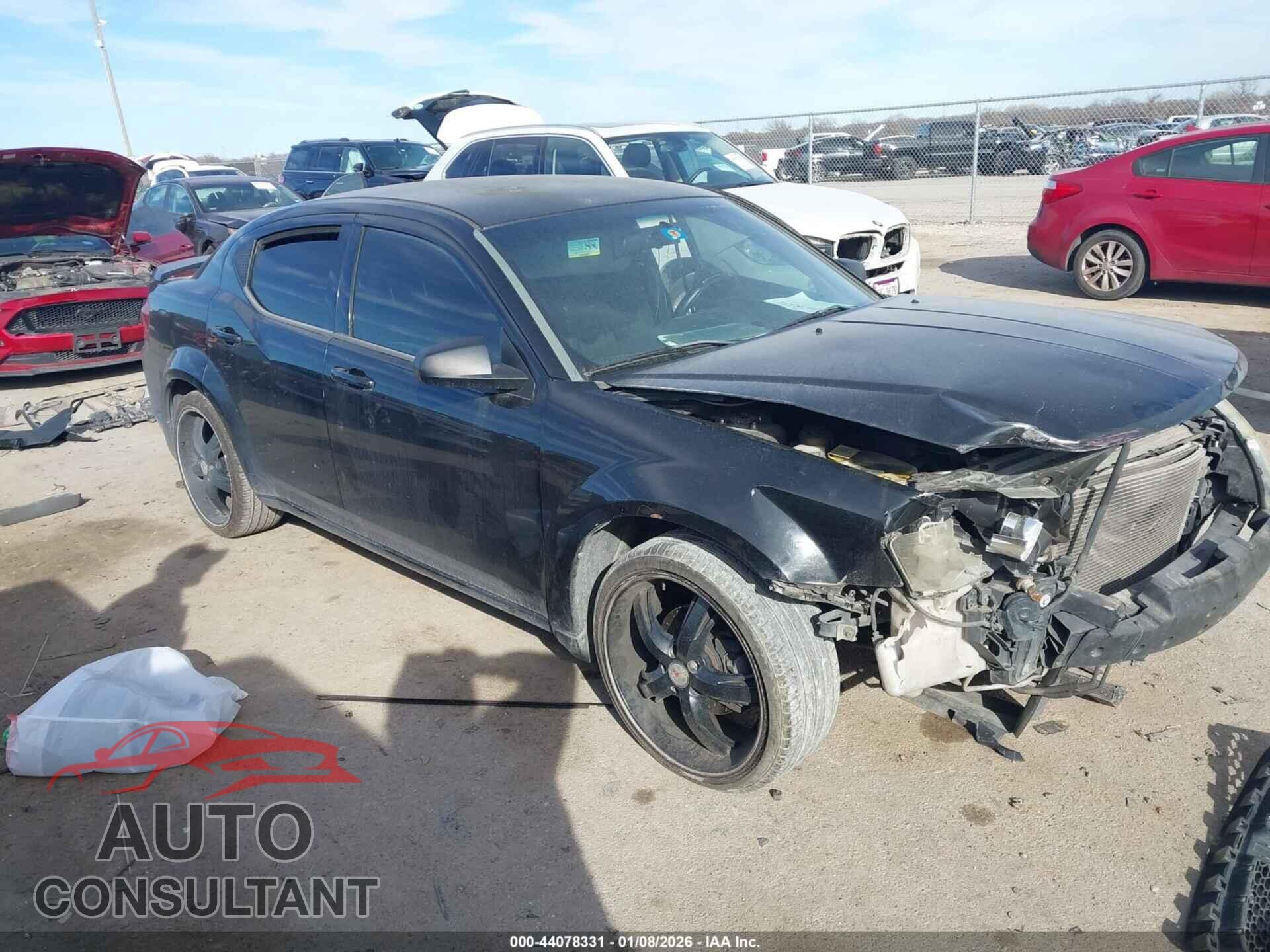 DODGE AVENGER 2013 - 1C3CDZAB5DN725239