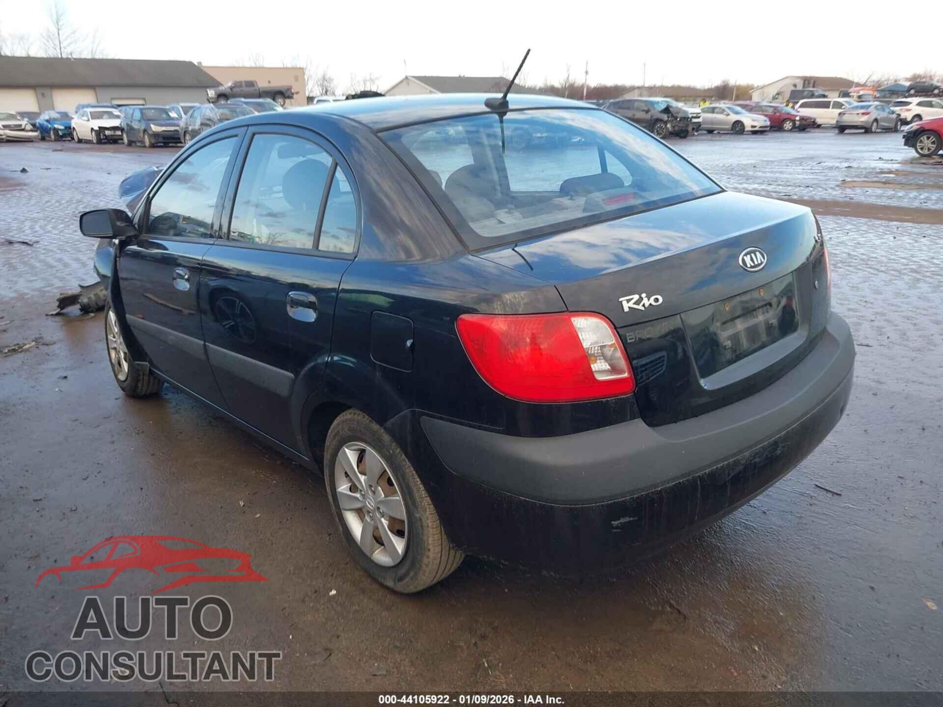 KIA RIO 2009 - KNADE223X96573419