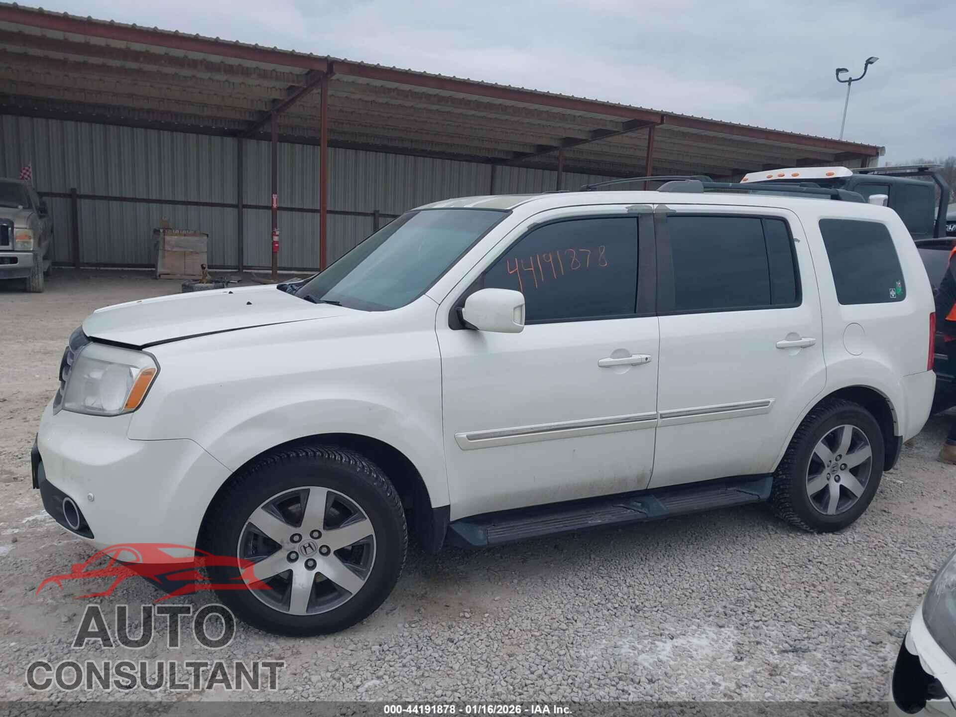 HONDA PILOT 2012 - 5FNYF4H97CB077420
