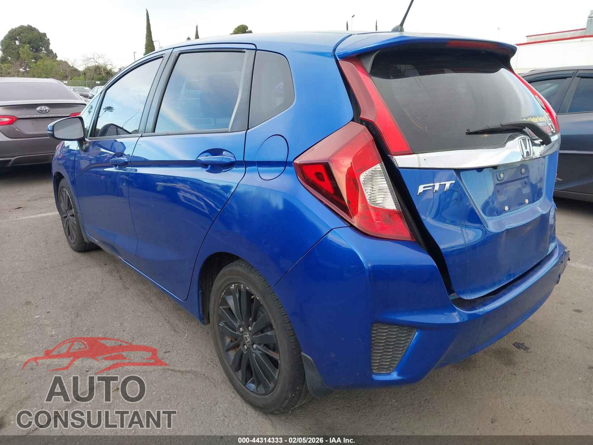 HONDA FIT 2017 - JHMGK5H89HS010458