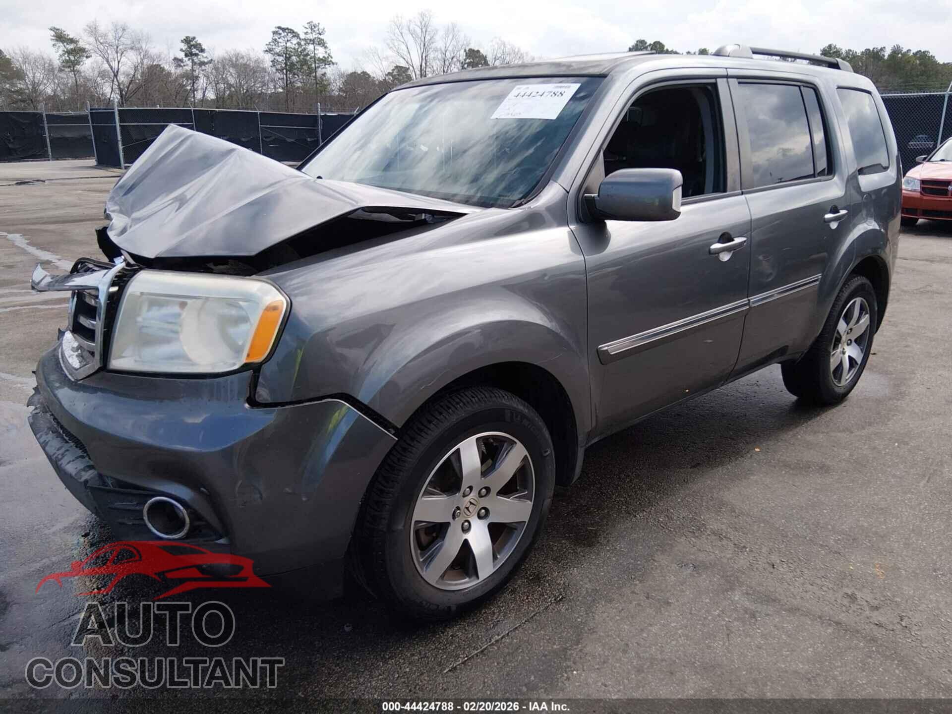HONDA PILOT 2012 - 5FNYF3H99CB043926