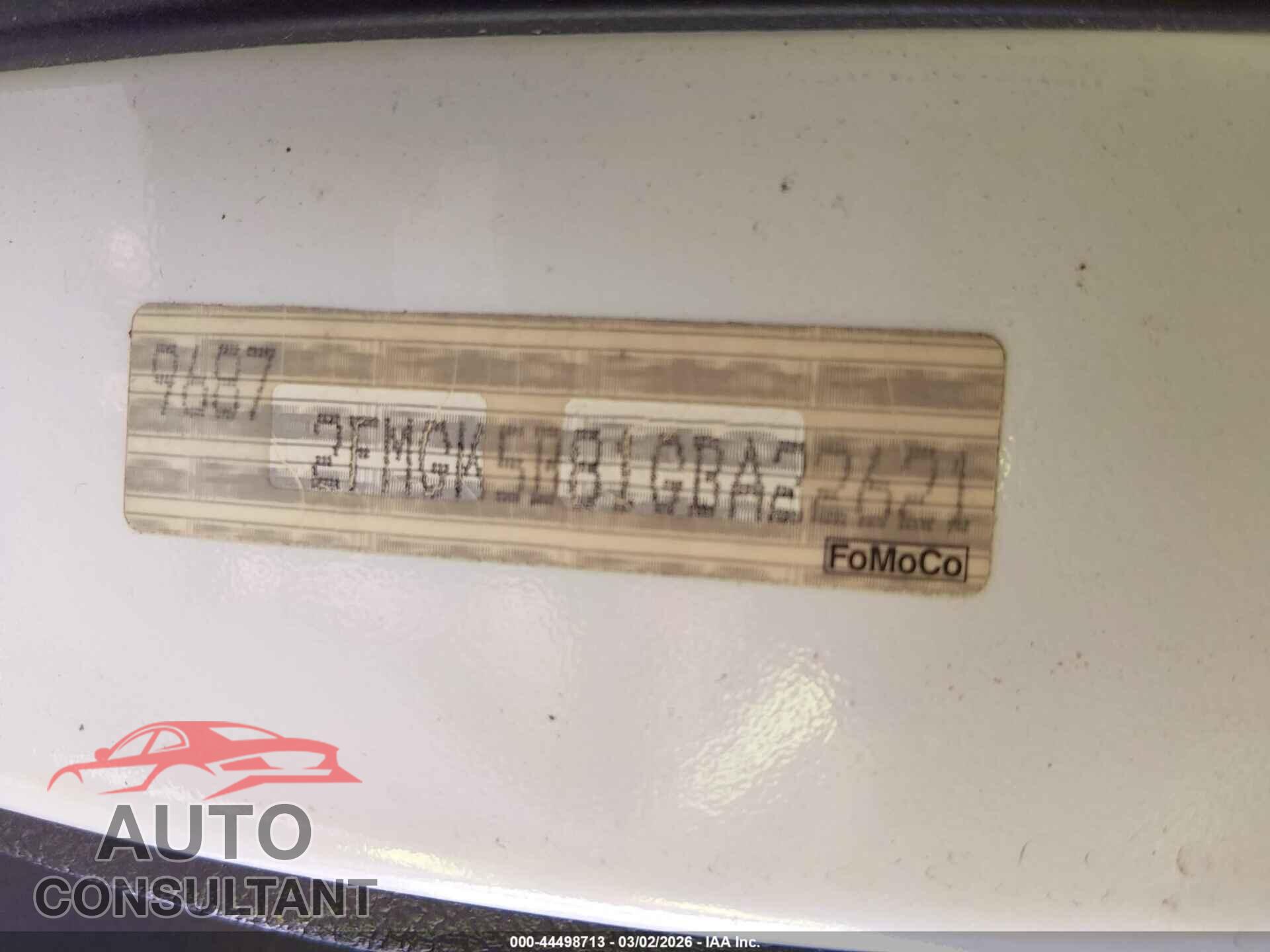 FORD FLEX 2016 - 2FMGK5B81GBA22621