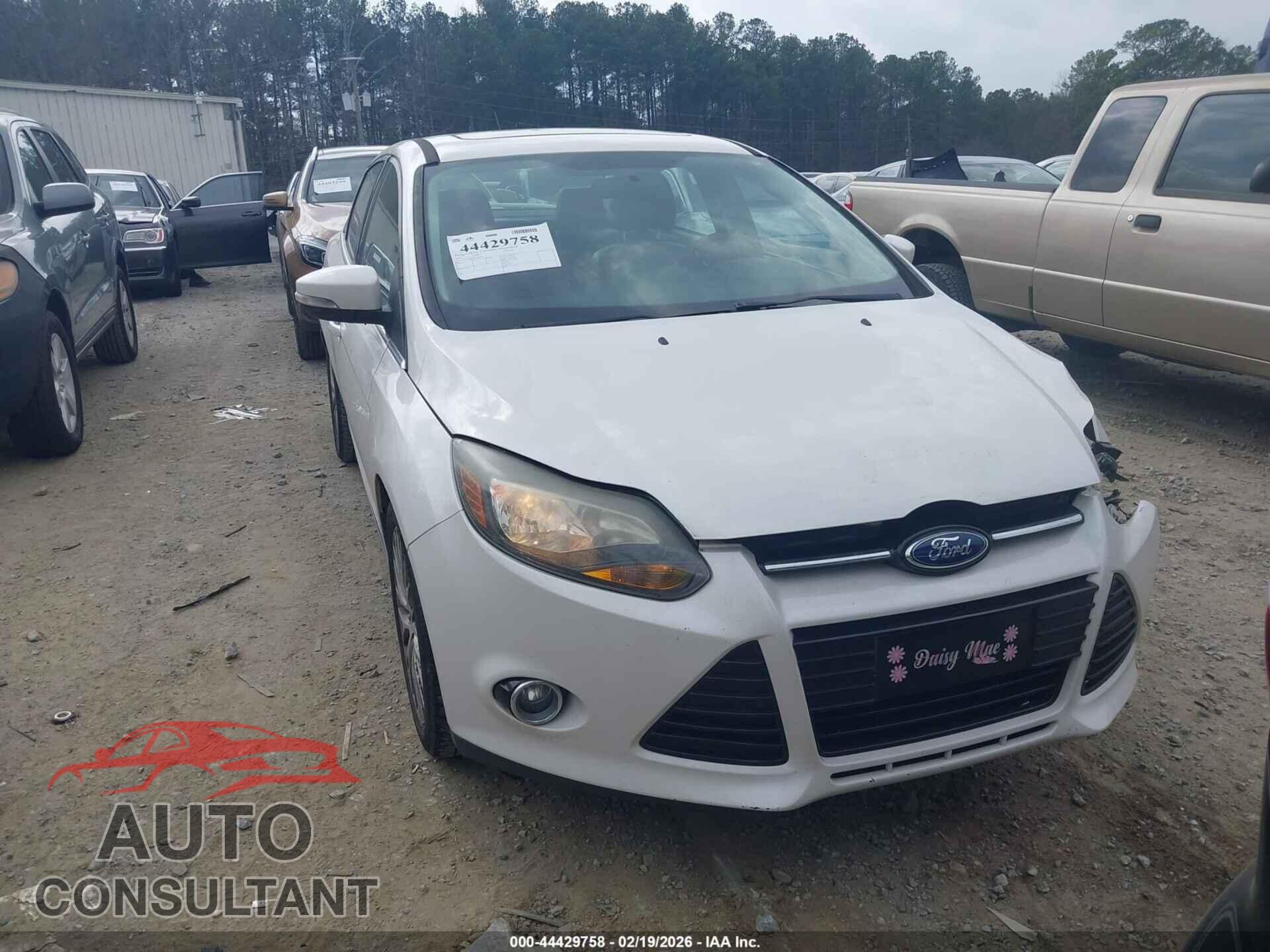 FORD FOCUS 2014 - 1FADP3J25EL102873