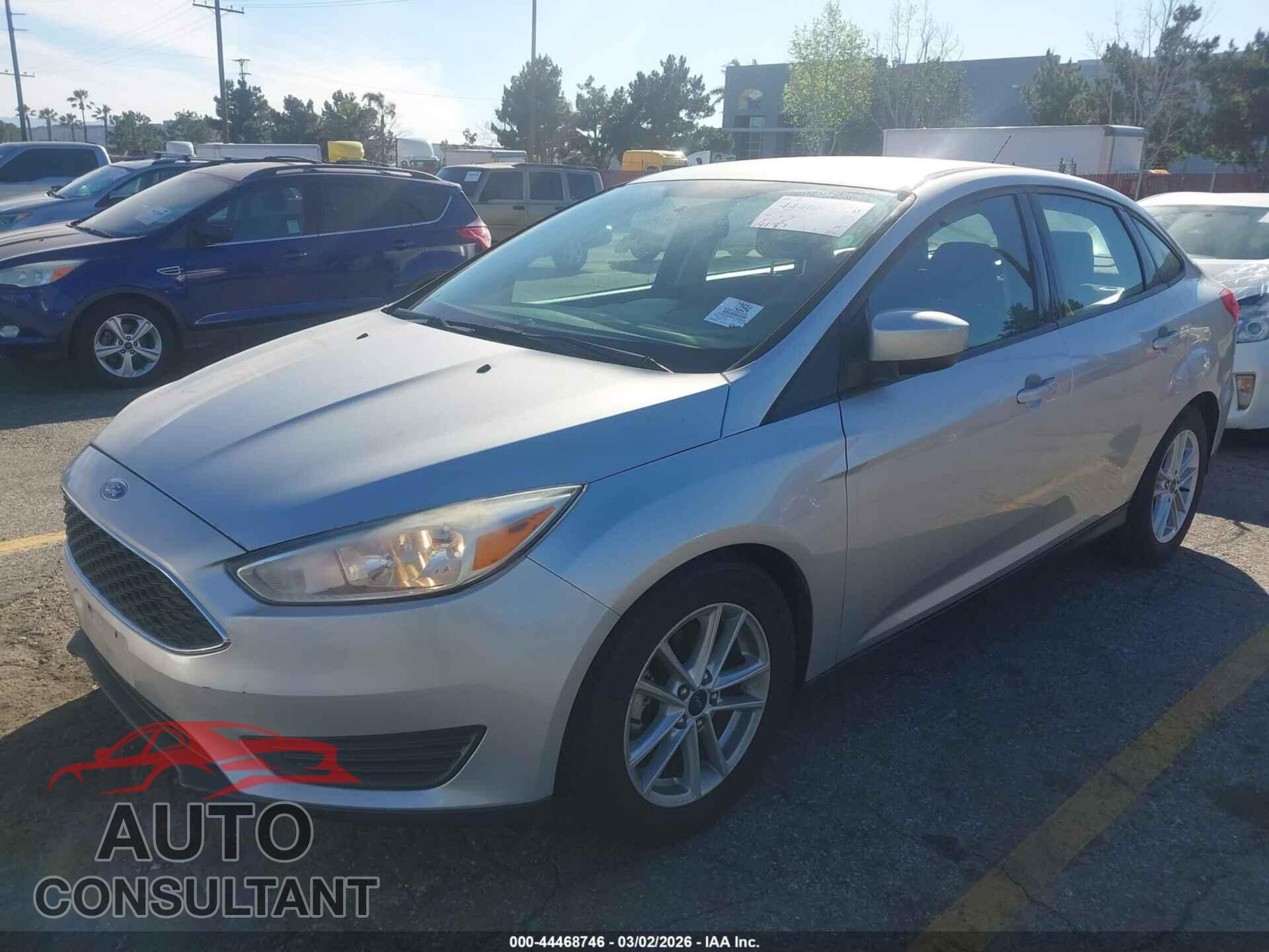 FORD FOCUS 2018 - 1FADP3F20JL328533