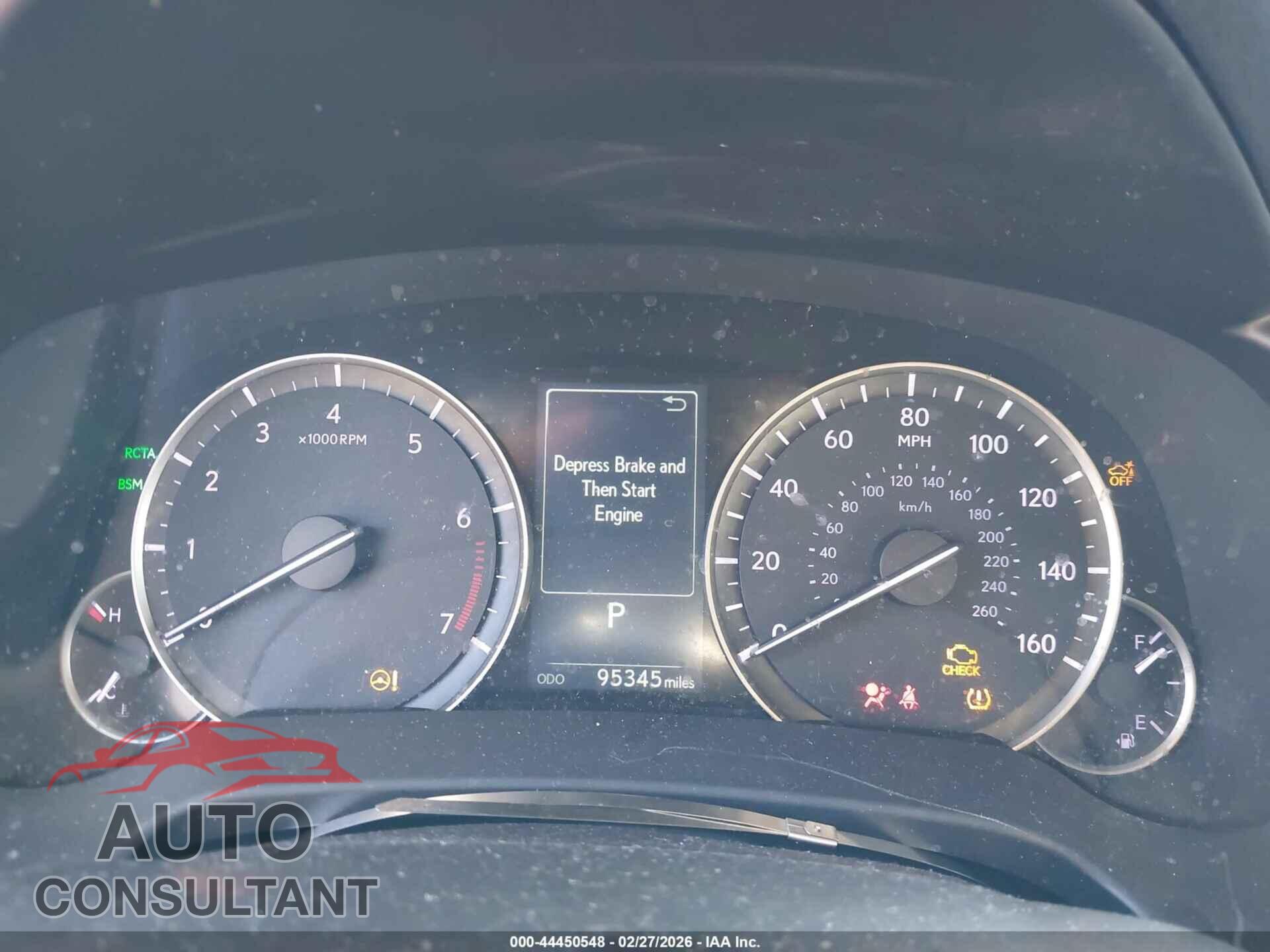 LEXUS RX 350 2019 - 2T2BZMCA3KC206055