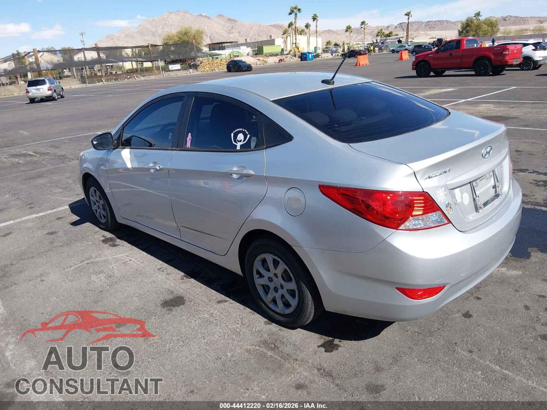 HYUNDAI ACCENT 2014 - KMHCT4AE2EU758181