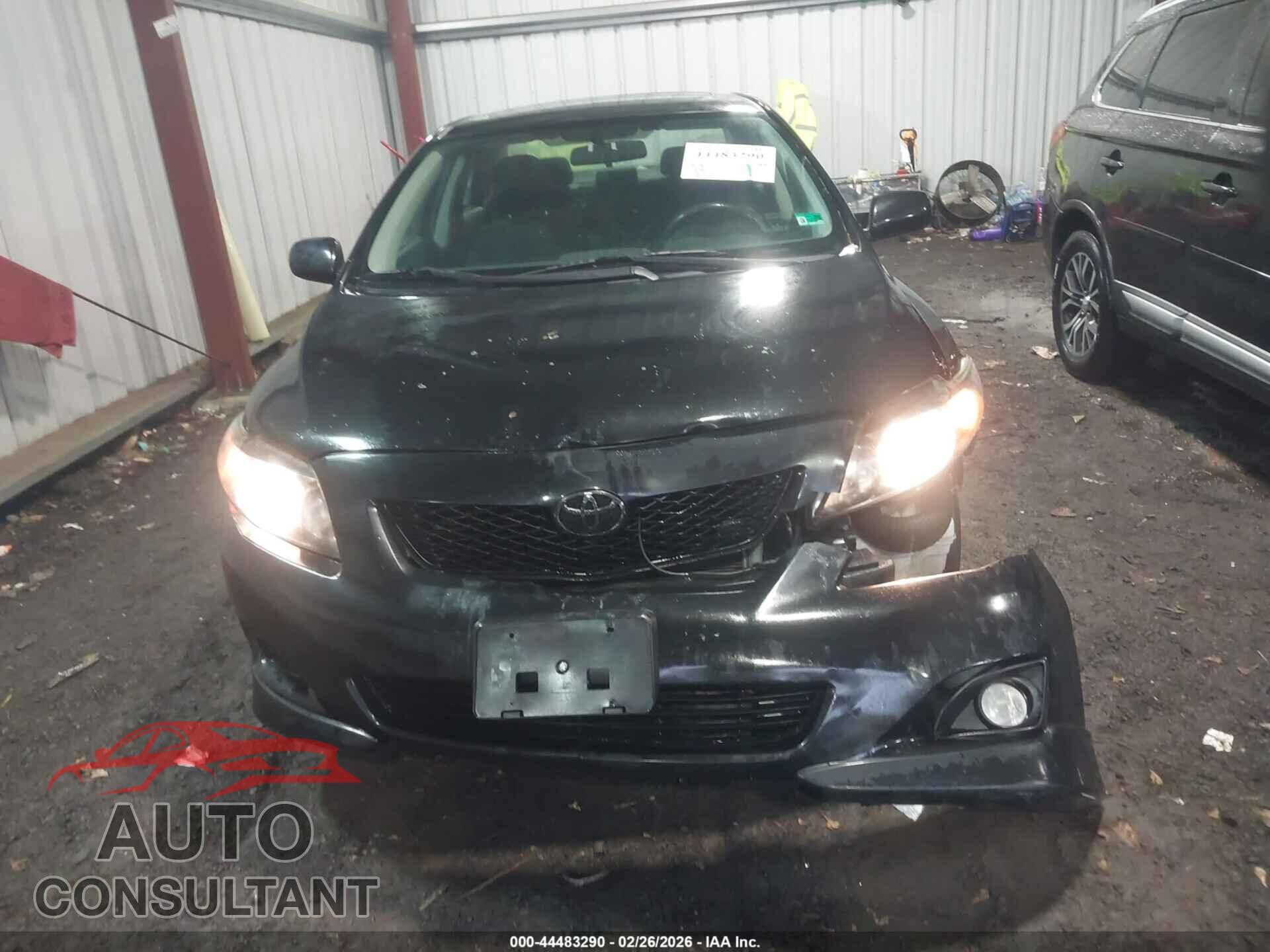TOYOTA COROLLA 2009 - 2T1BU40E89C174630