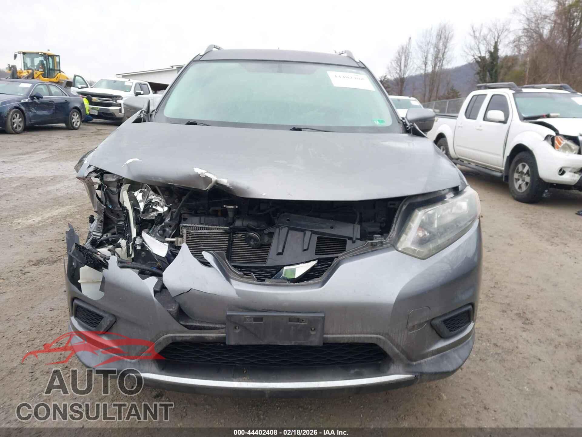 NISSAN ROGUE 2016 - KNMAT2MV1GP681106