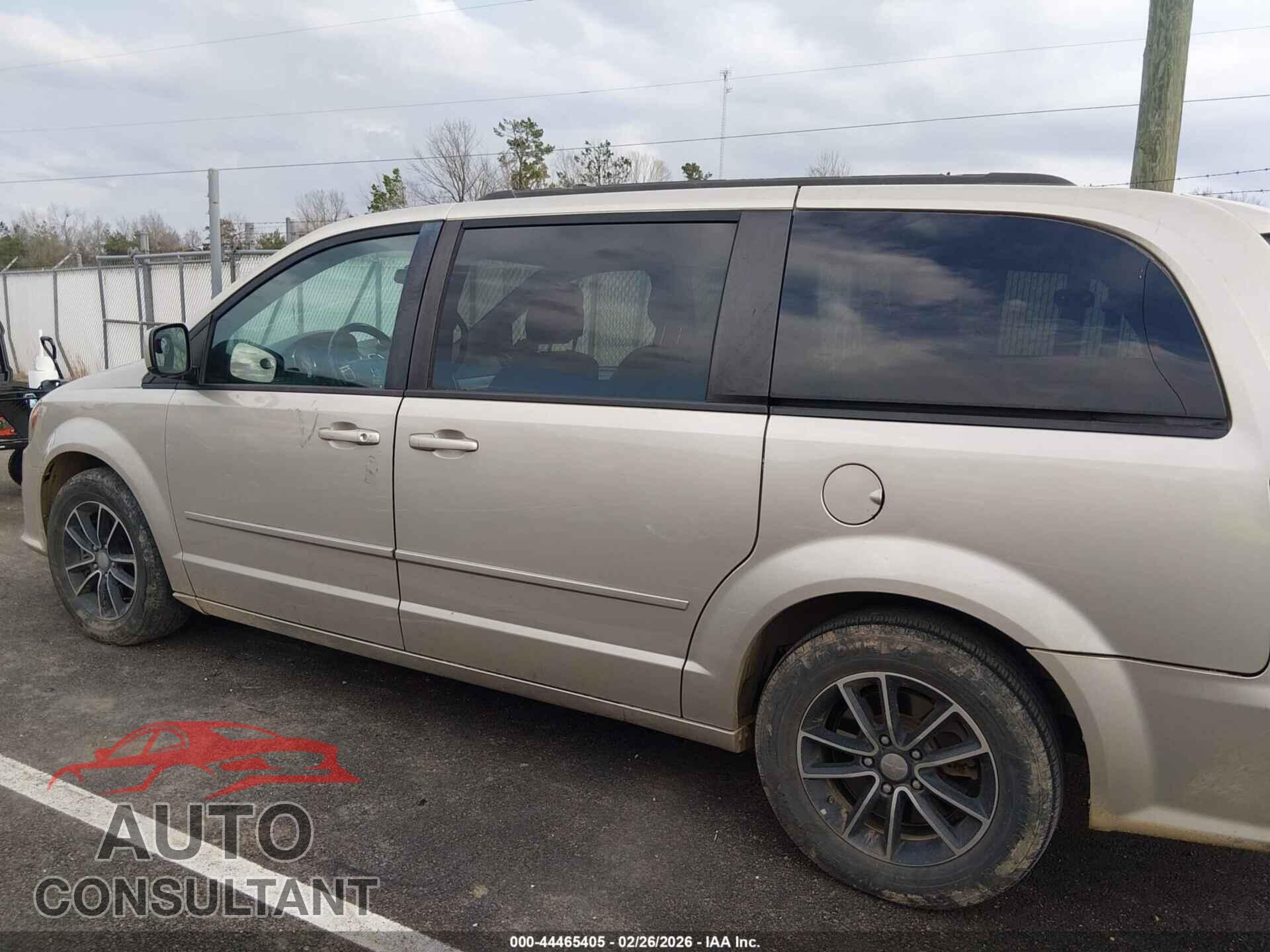 DODGE GRAND CARAVAN 2016 - 2C4RDGEG6GR224514