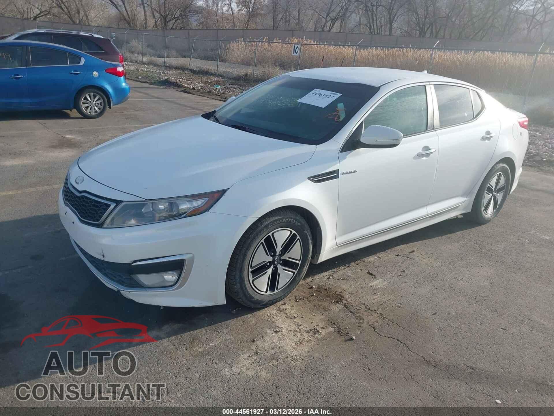 KIA OPTIMA HYBRID 2013 - KNAGM4AD1D5044705