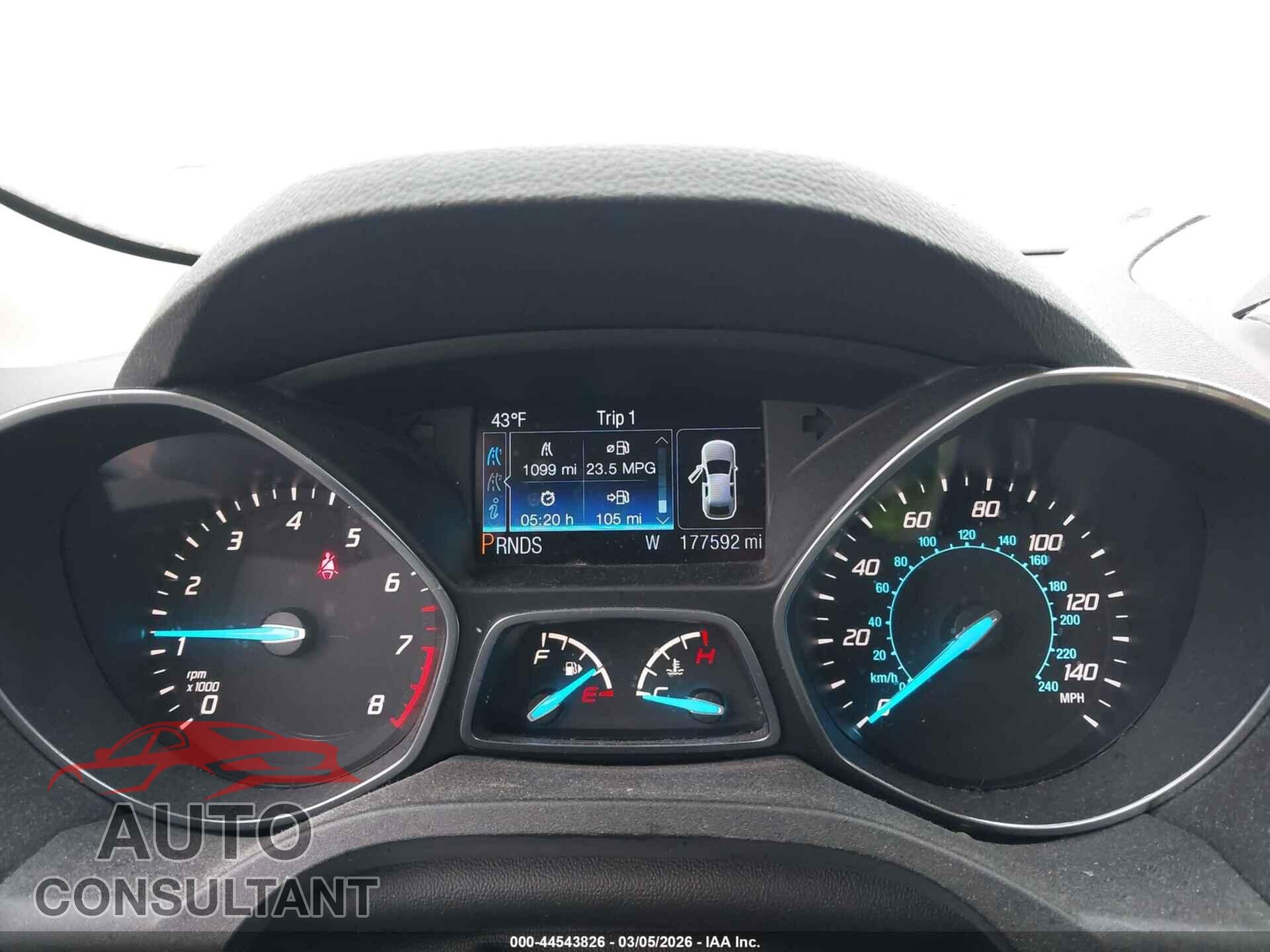 FORD ESCAPE 2014 - 1FMCU9J99EUA67887