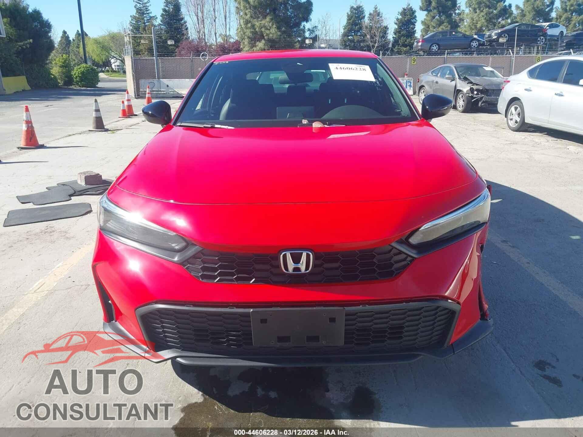 HONDA CIVIC 2026 - 2HGFE2F53TH538333