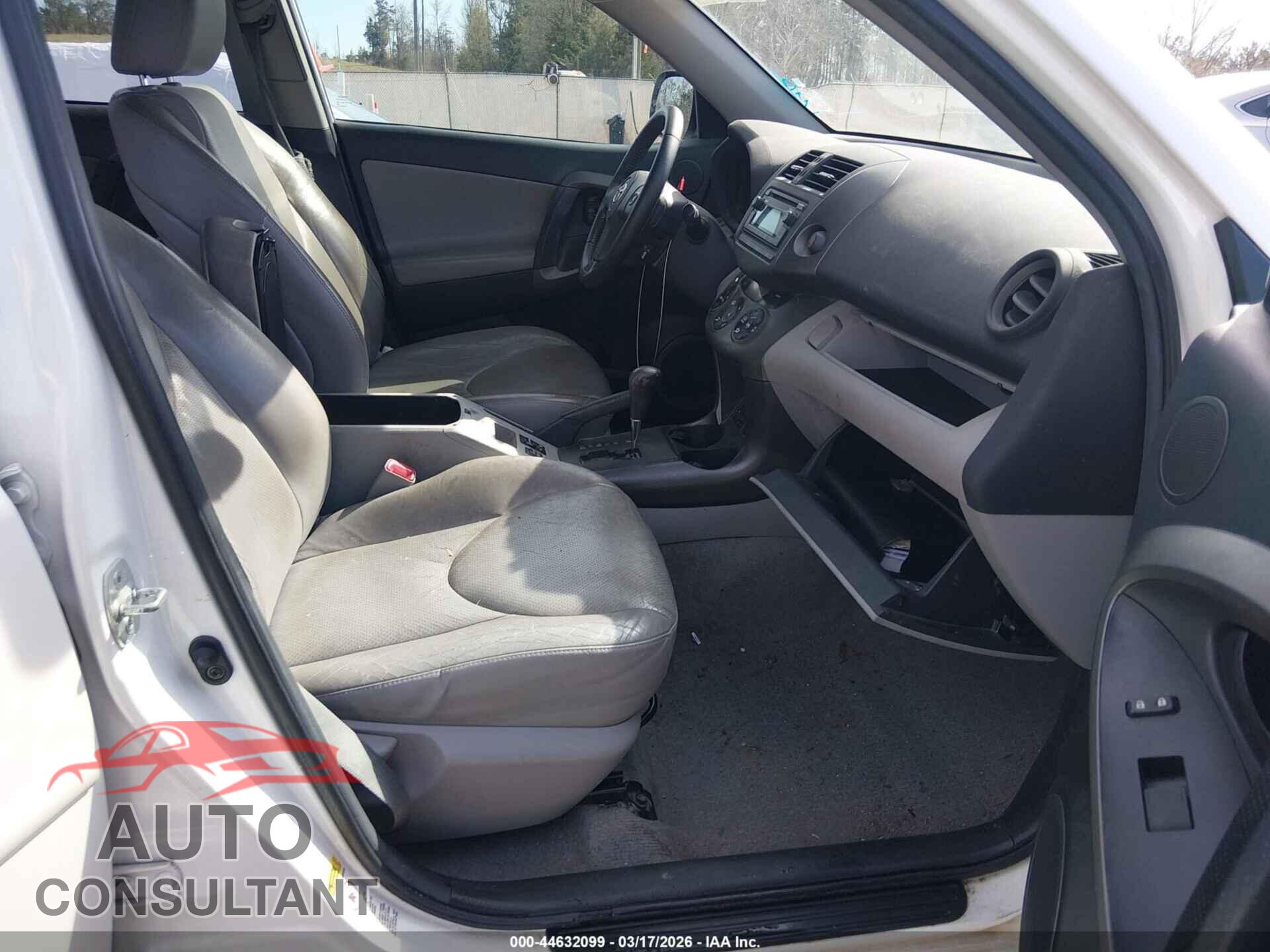 TOYOTA RAV4 2012 - 2T3YK4DV2CW018574