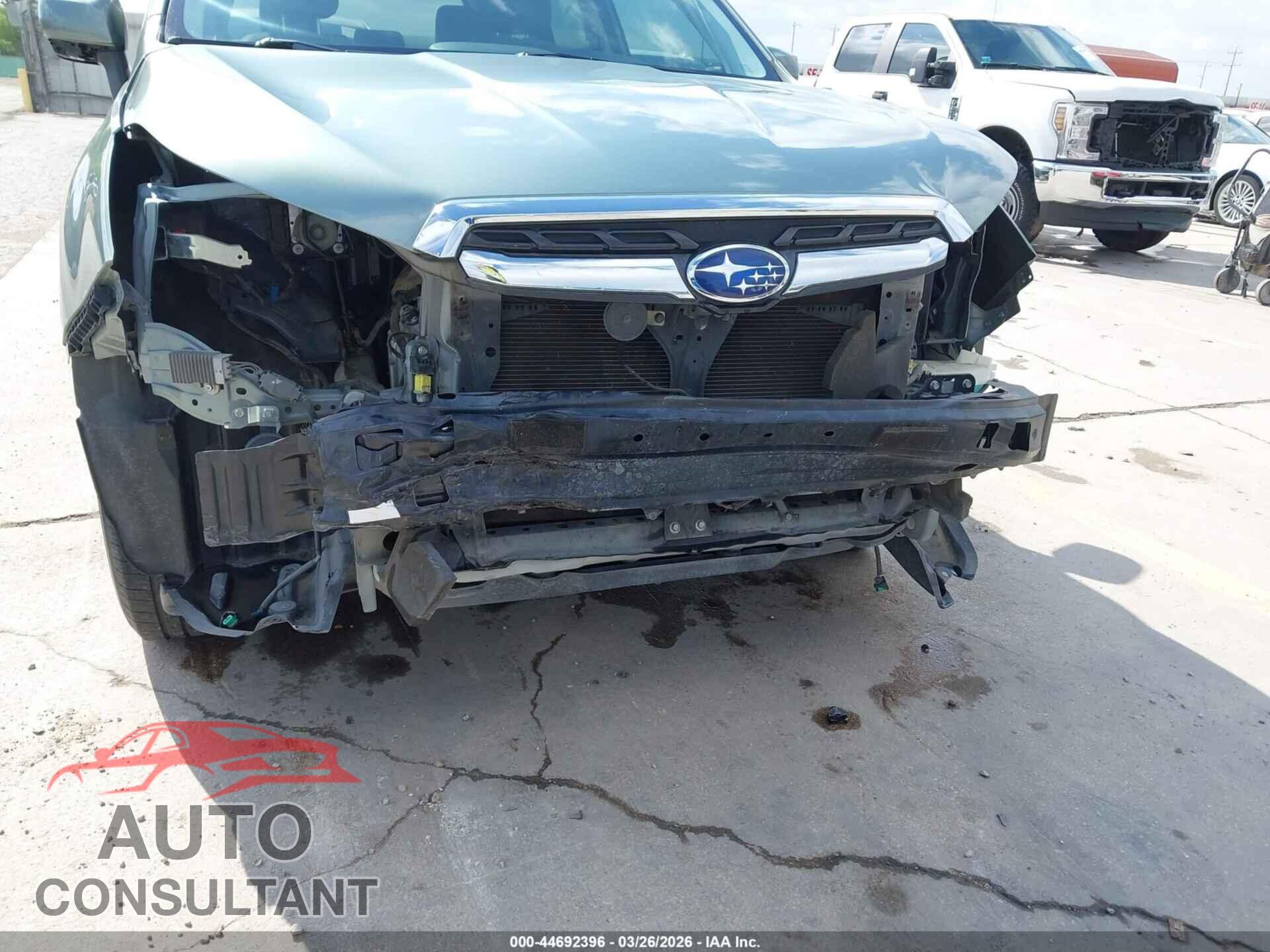 SUBARU FORESTER 2017 - JF2SJAJC1HH516435
