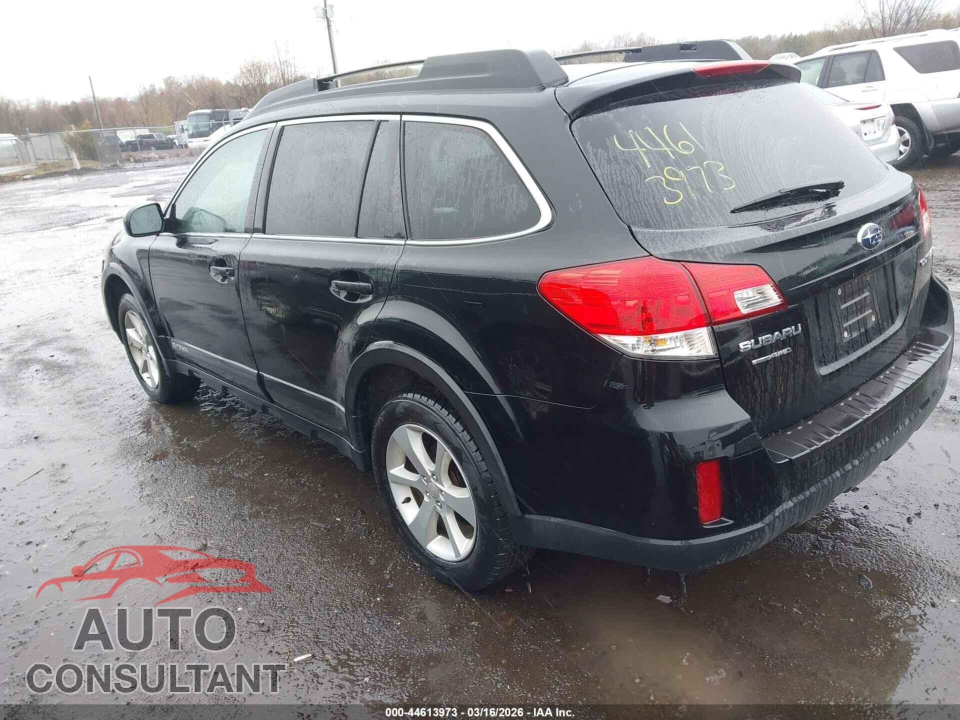 SUBARU OUTBACK 2013 - 4S4BRCBC4D3218112