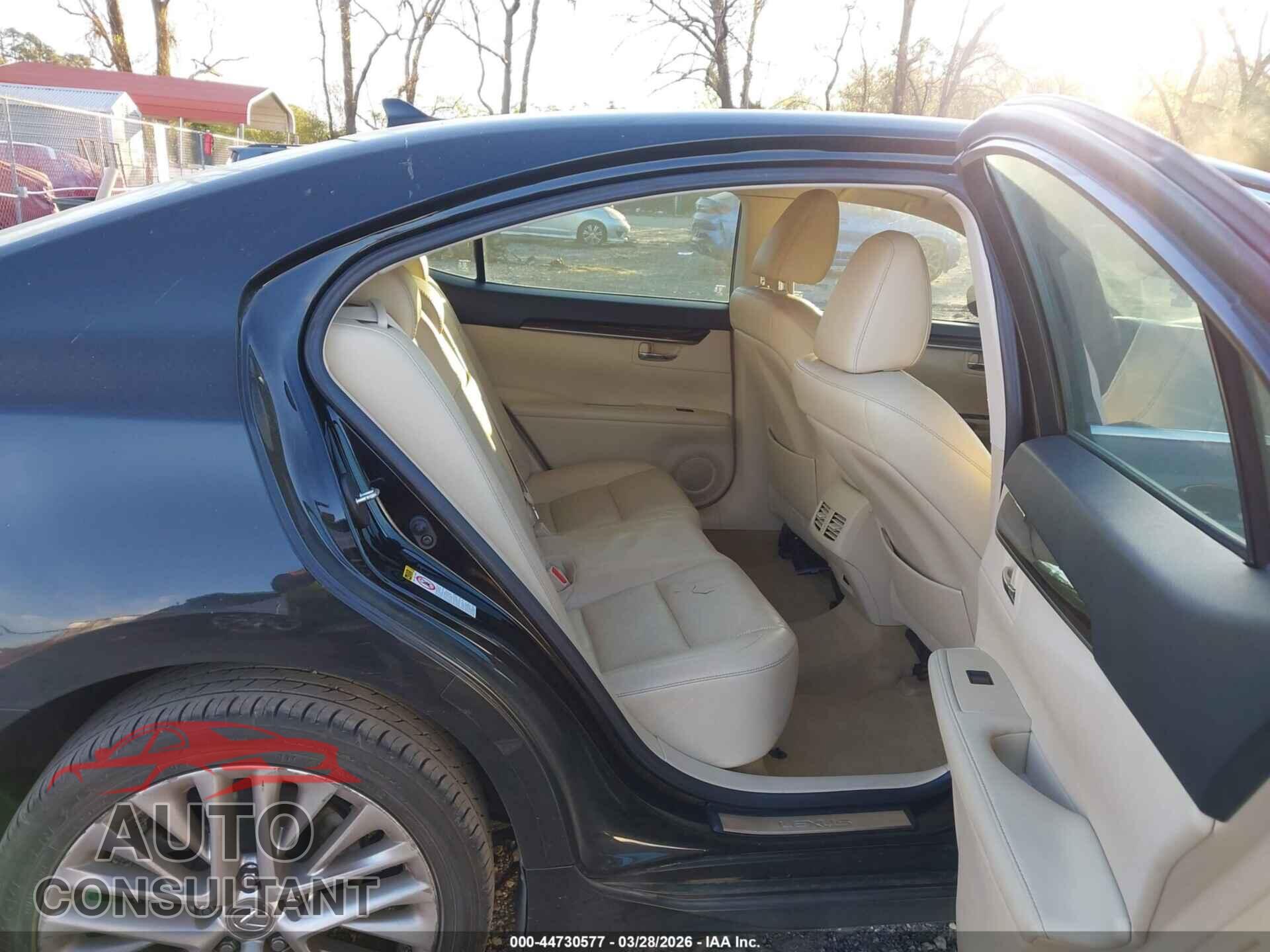LEXUS ES 350 2013 - JTHBK1GG4D2007201