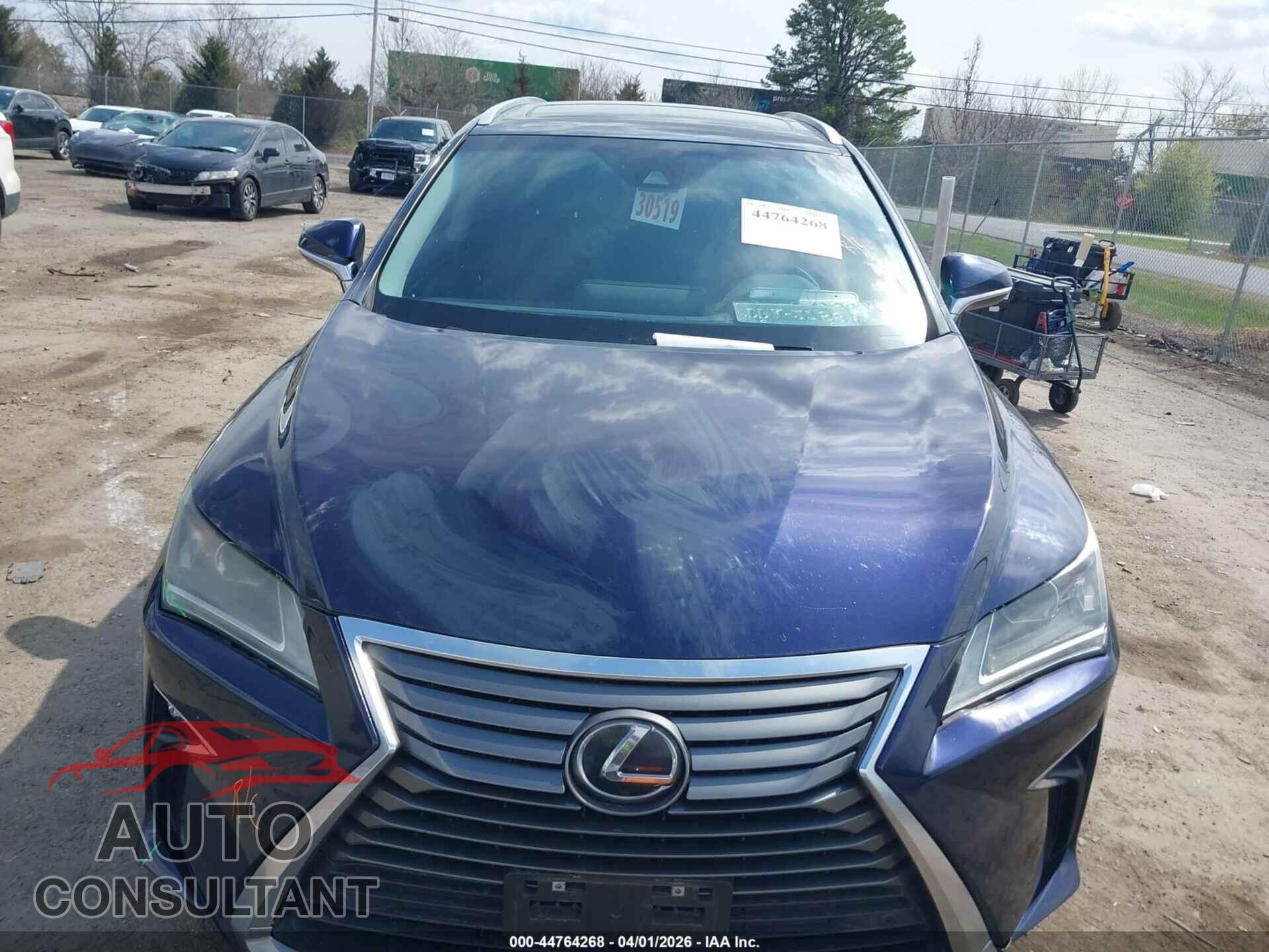 LEXUS RX 350 2017 - 2T2BZMCA6HC114818