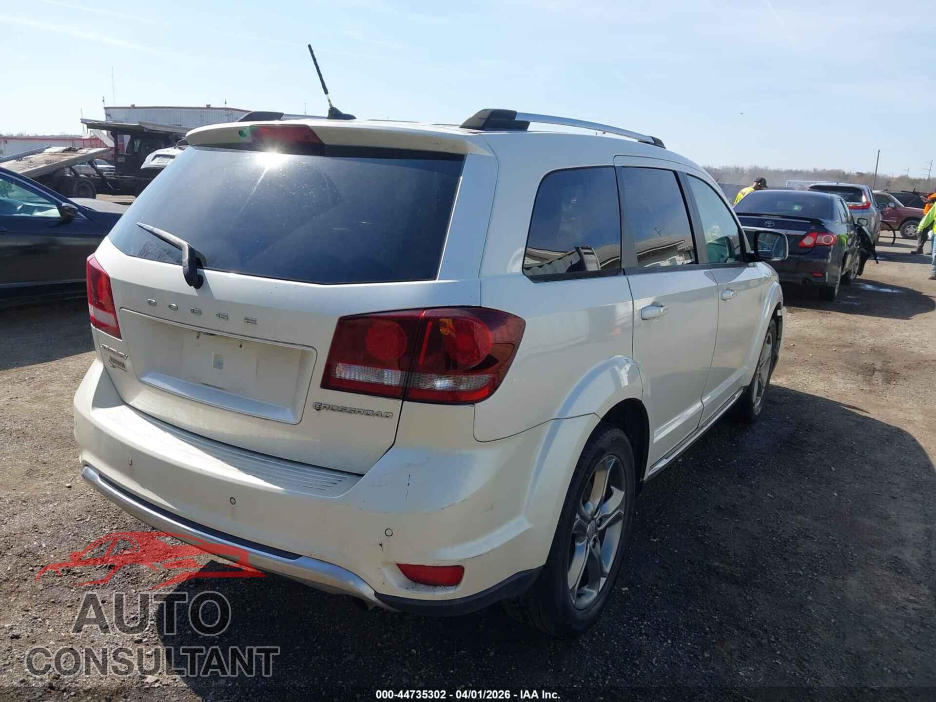 DODGE JOURNEY 2017 - 3C4PDCGB2HT527046