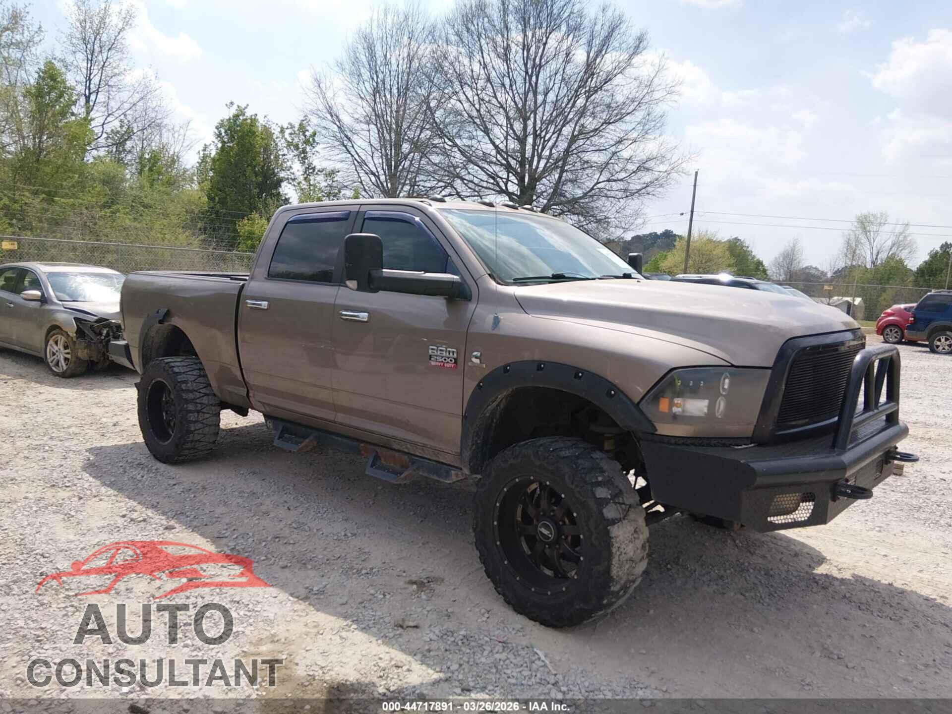 DODGE RAM 2500 2010 - 3D7UT2CL9AG141548