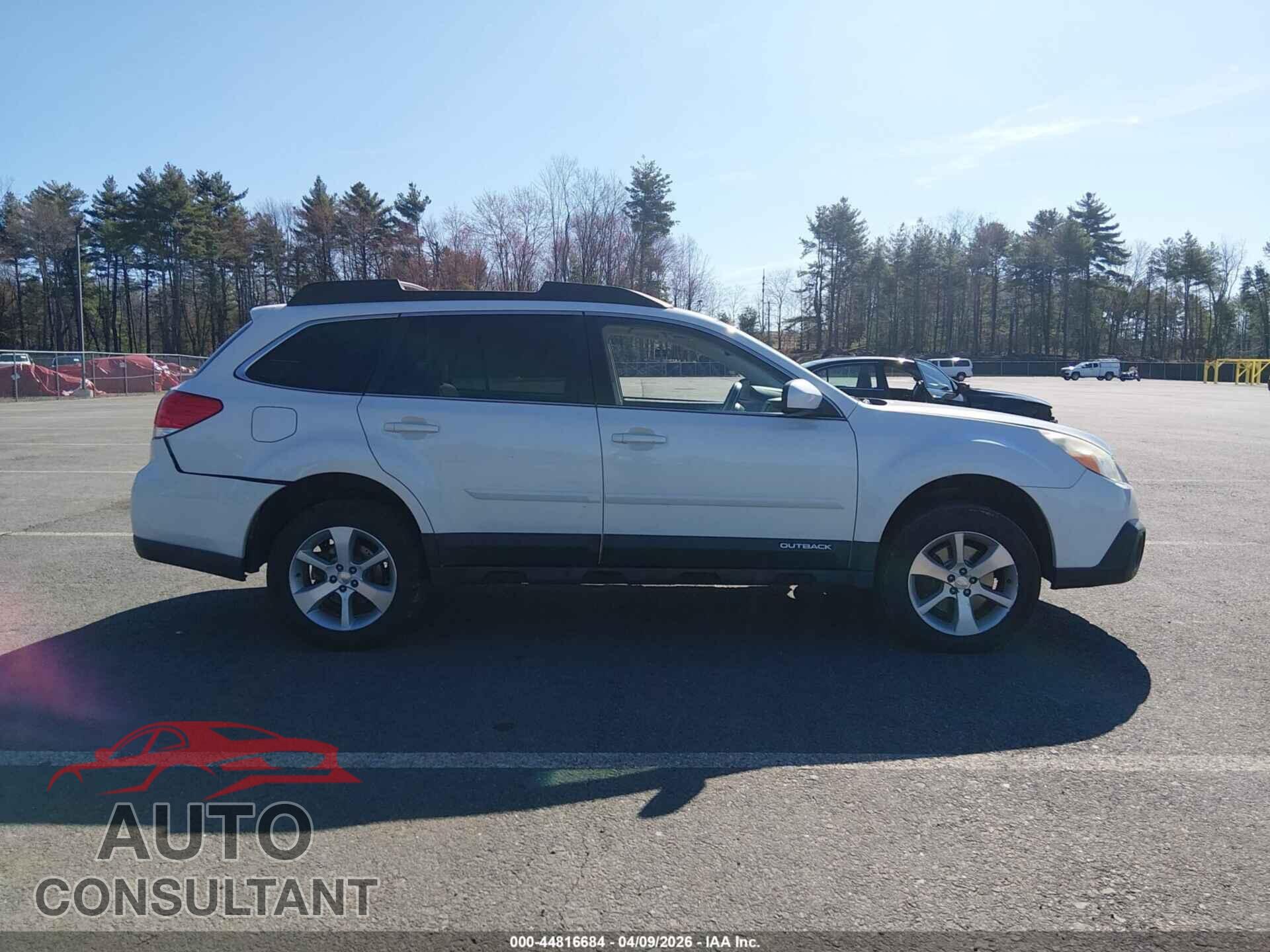 SUBARU OUTBACK 2014 - 4S4BRDNC7E2266194