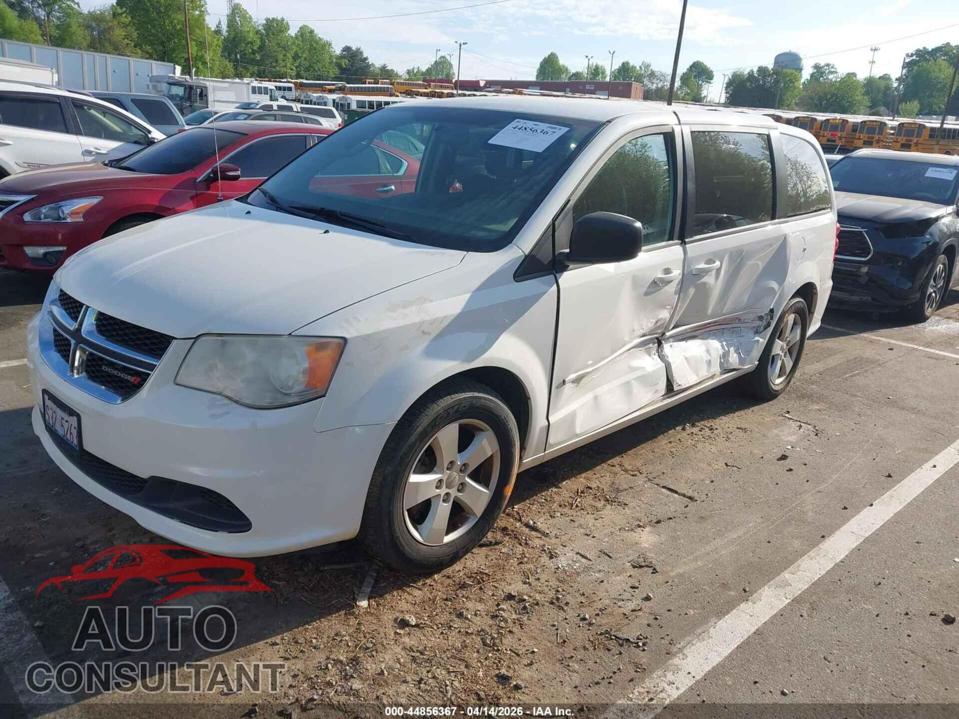 DODGE GRAND CARAVAN 2013 - 2C4RDGBG3DR622408