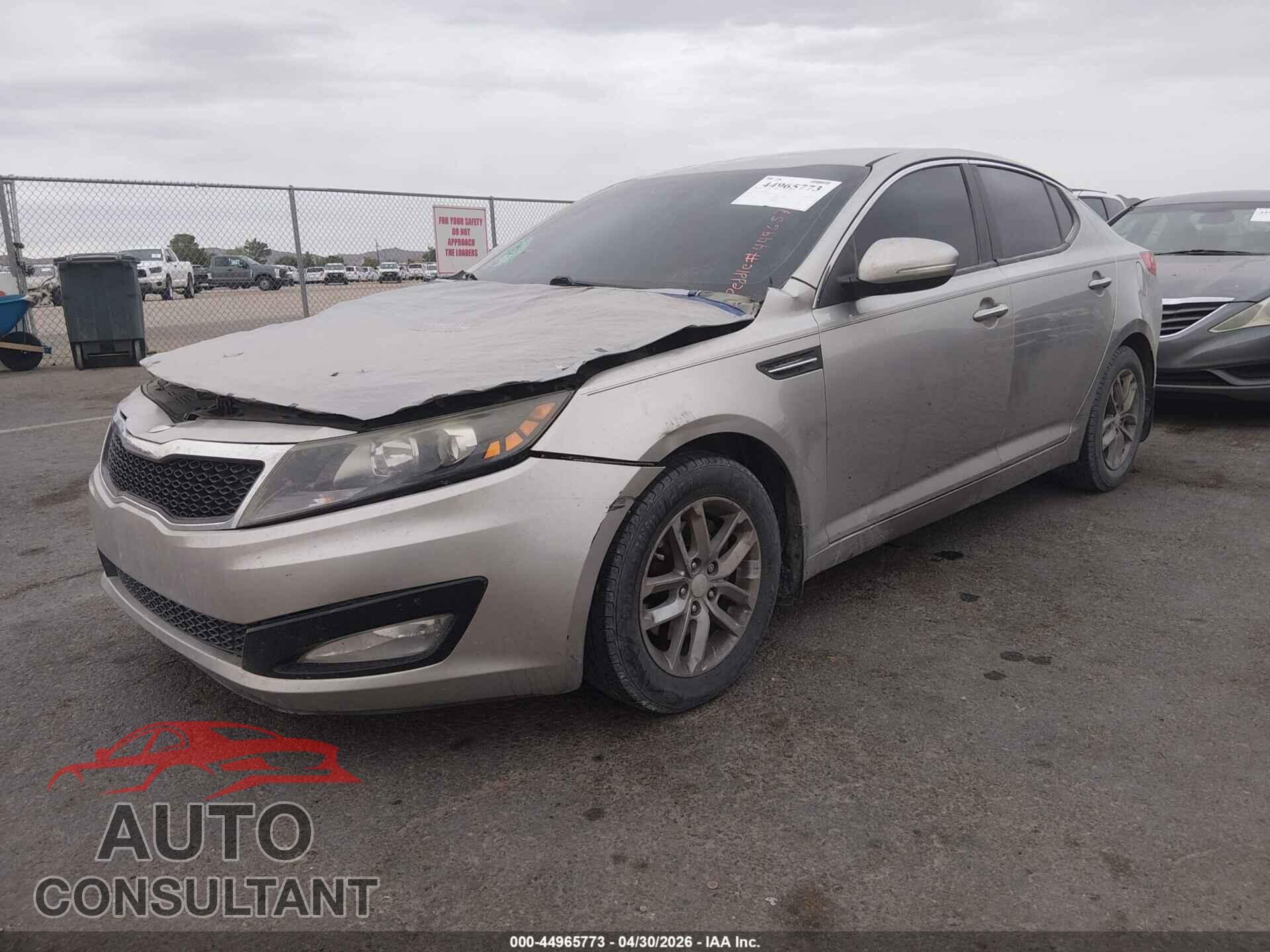 KIA OPTIMA 2013 - 5XXGM4A75DG092555