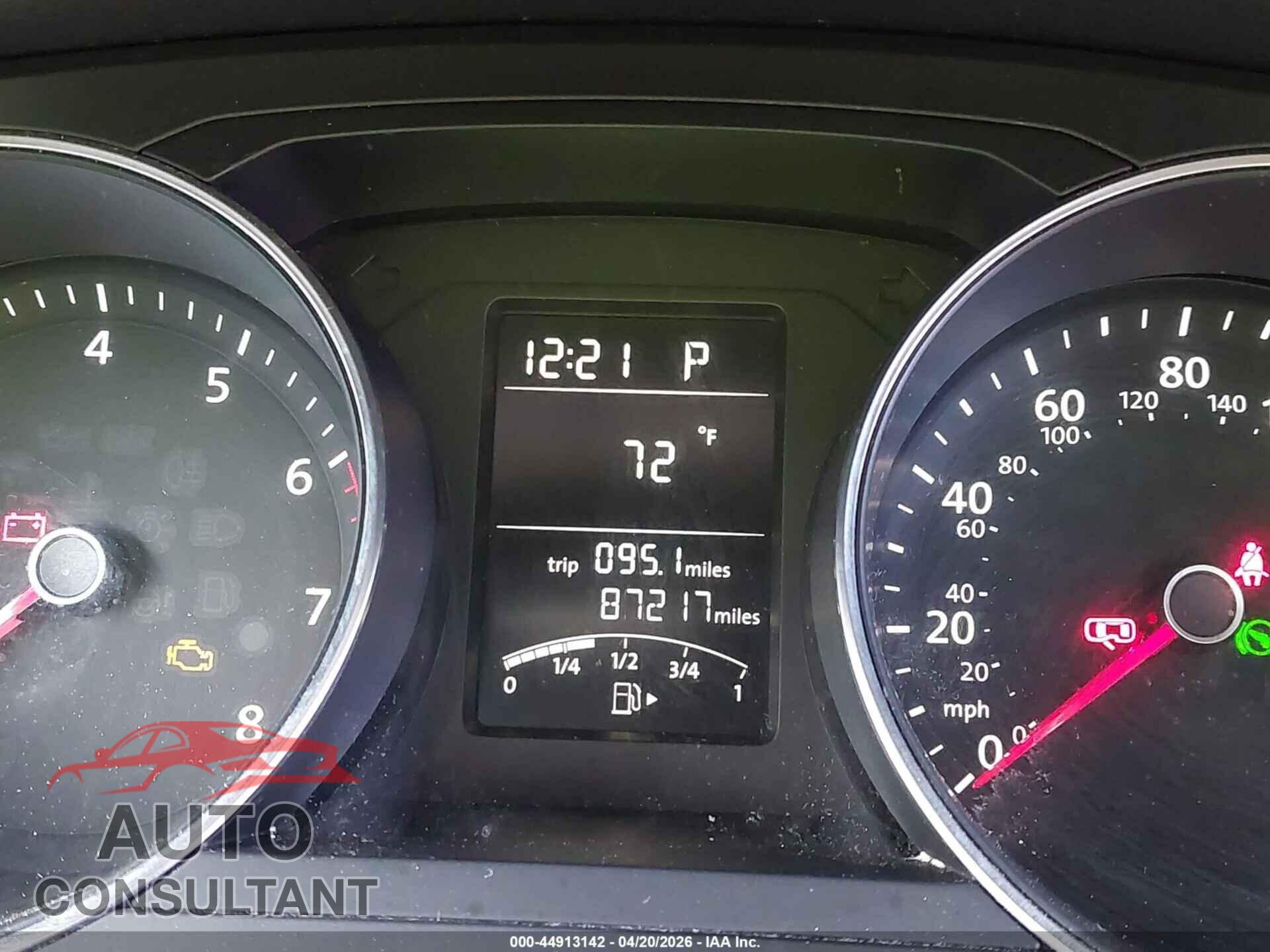 VOLKSWAGEN JETTA 2017 - 3VW2B7AJ5HM273492