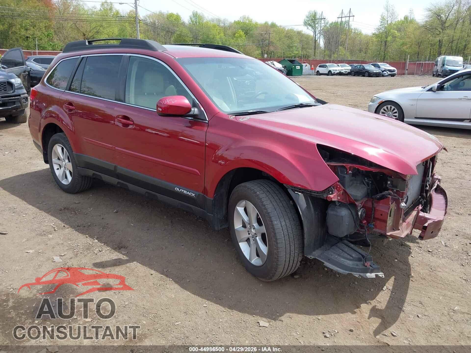 SUBARU OUTBACK 2014 - 4S4BRBNC7E3324934