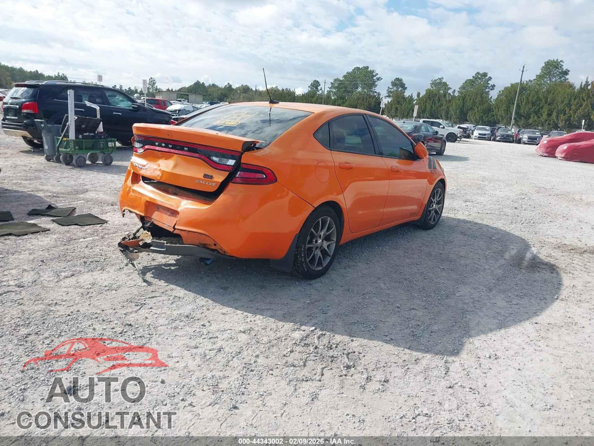 DODGE DART 2013 - 1C3CDFBA5DD331766