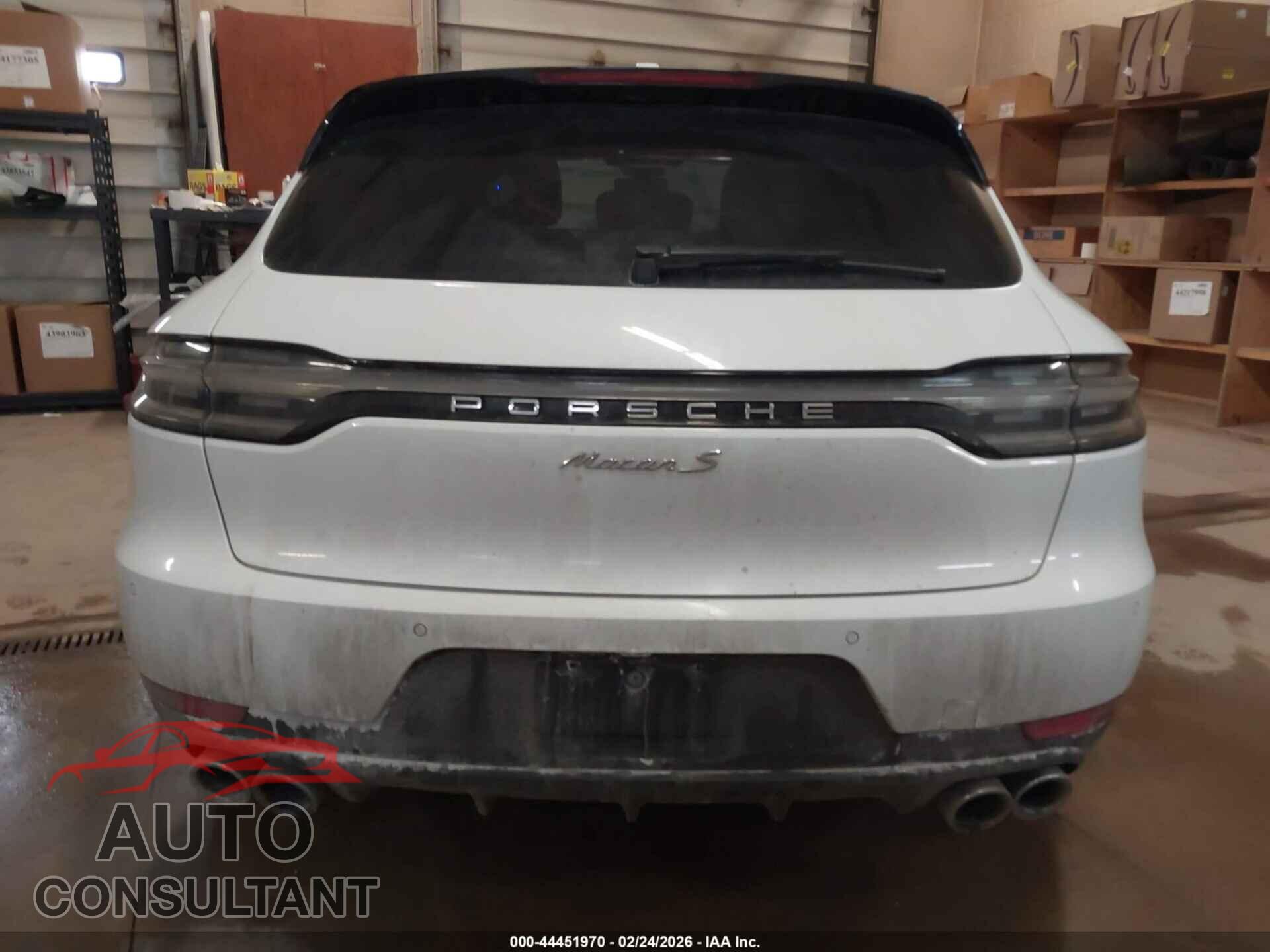 PORSCHE MACAN 2019 - WP1AB2A55KLB33860
