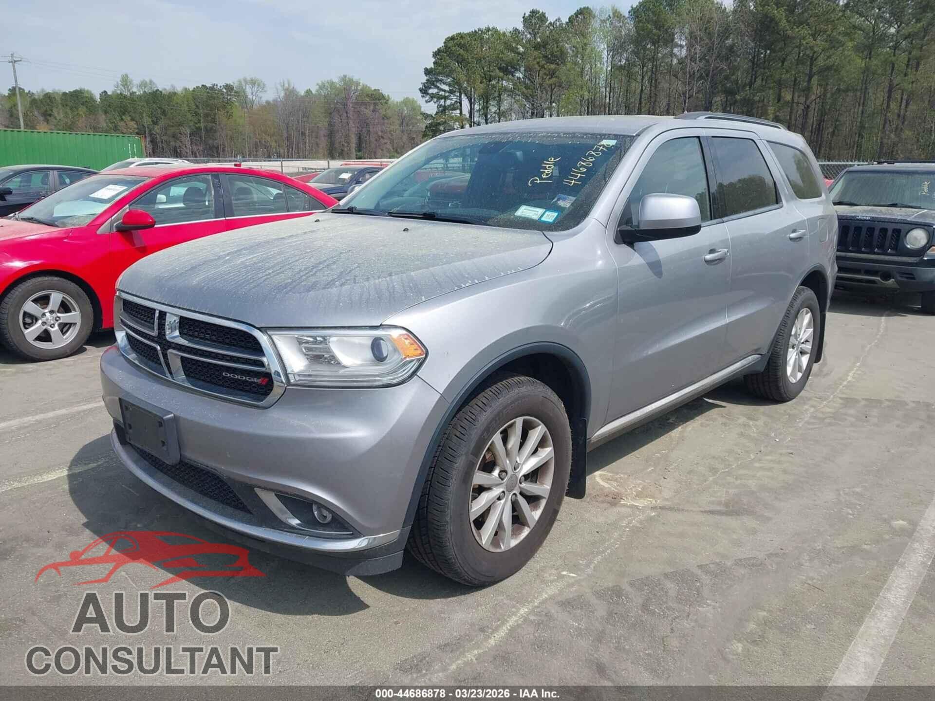 DODGE DURANGO 2015 - 1C4RDJAG3FC811201
