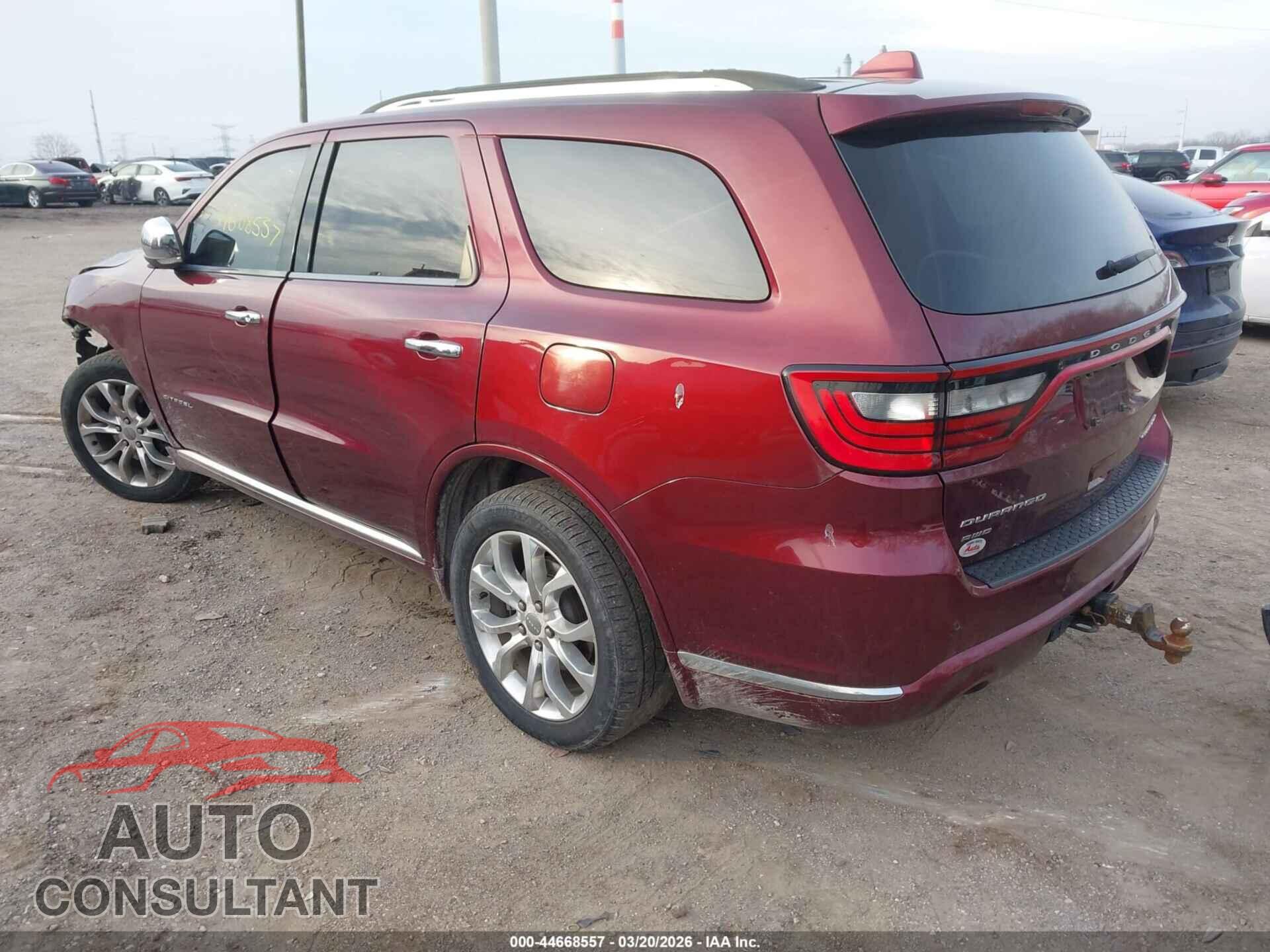 DODGE DURANGO 2016 - 1C4RDJEG4GC346925